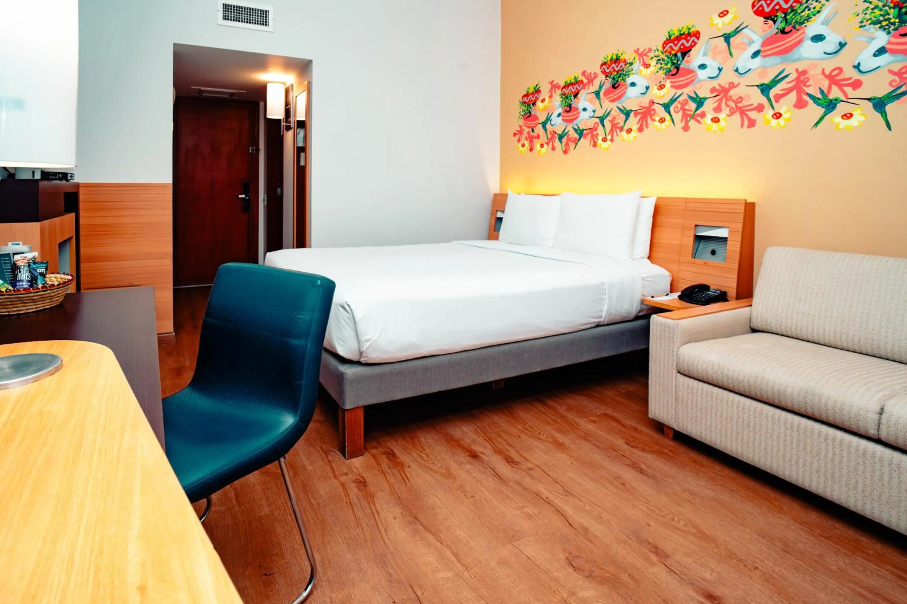 Bed in Novotel Cusco