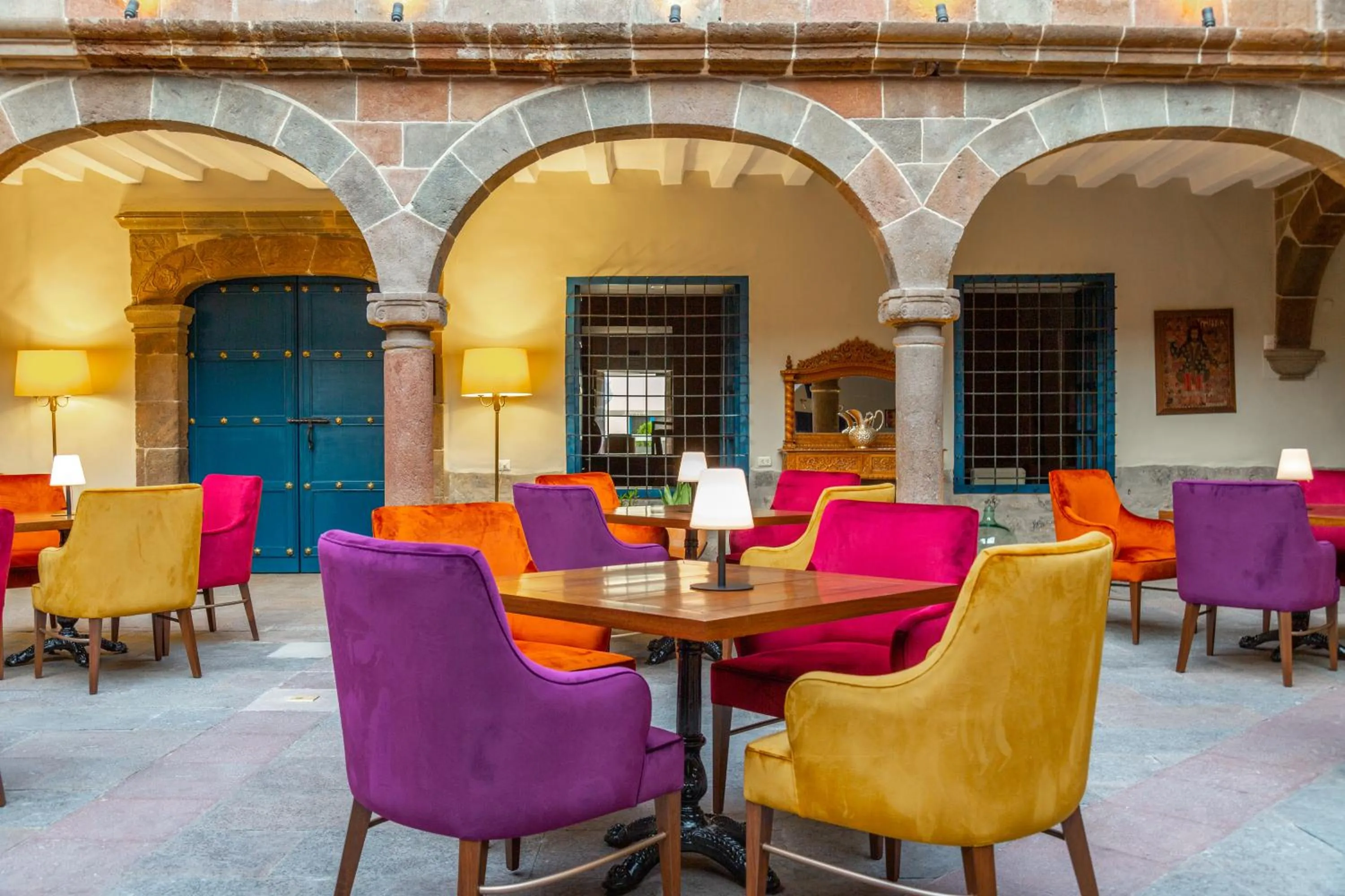 Patio in Novotel Cusco