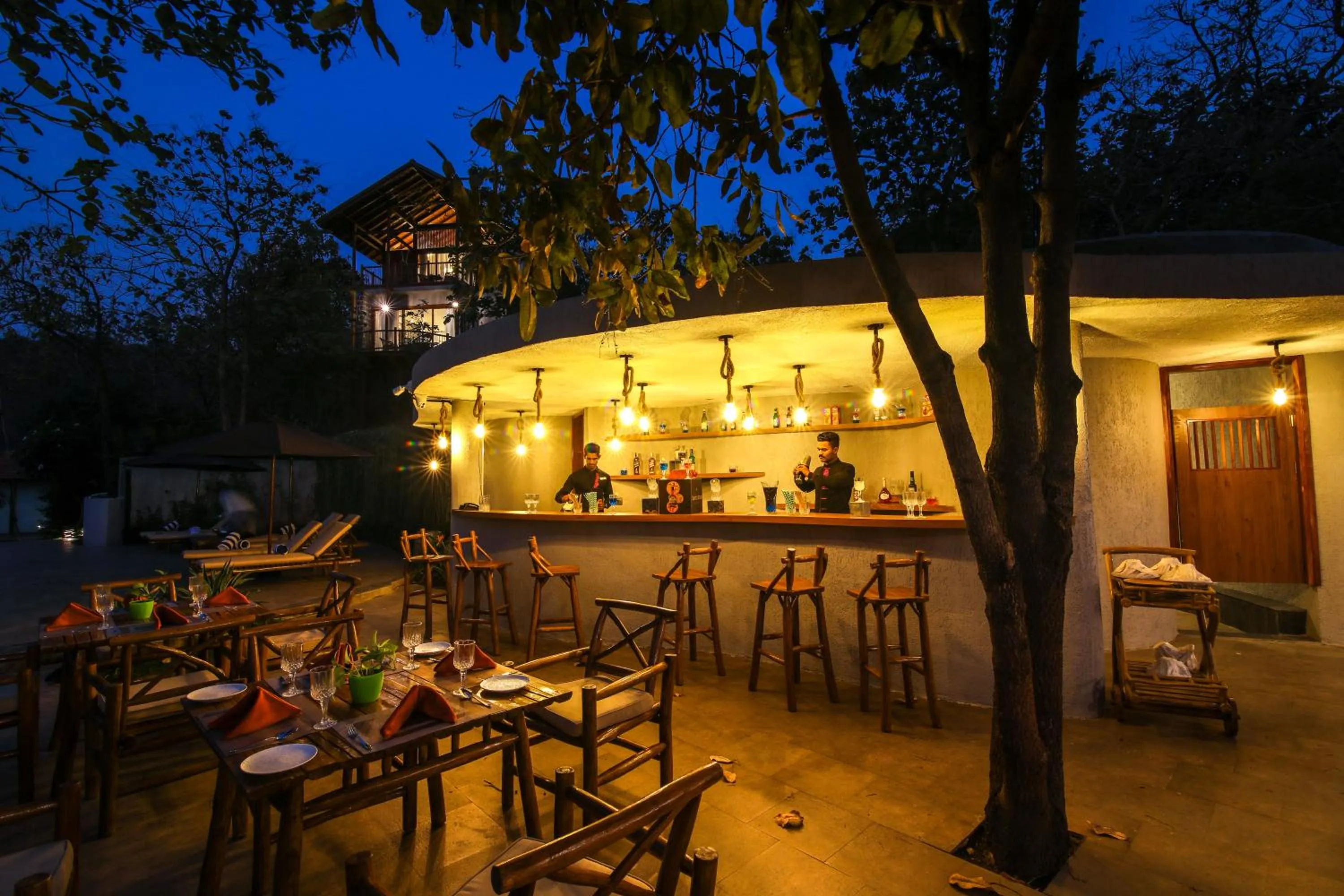 Lounge or bar in Toyam by Orchid Hotels