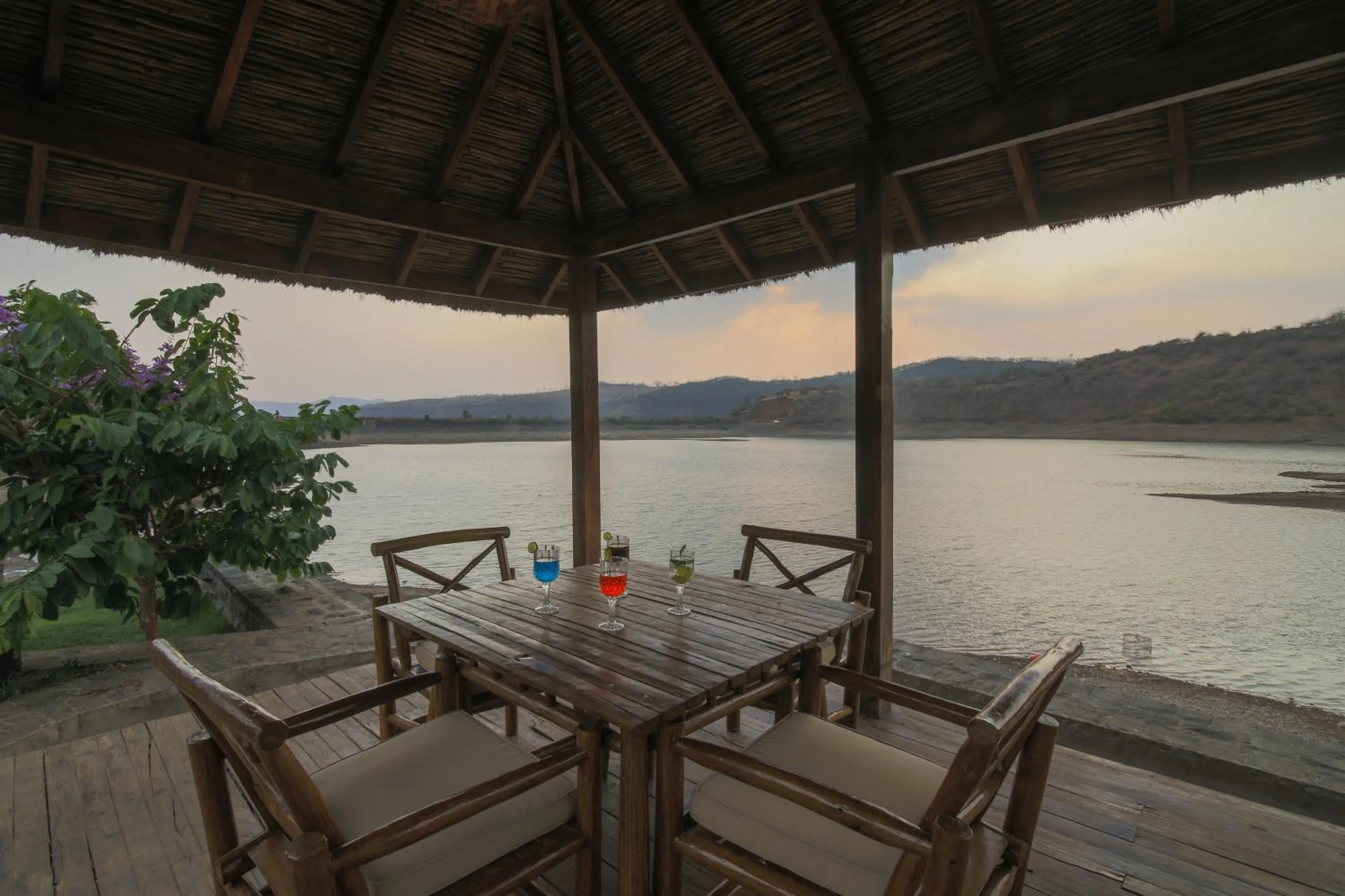 Dining area in Toyam by Orchid Hotels