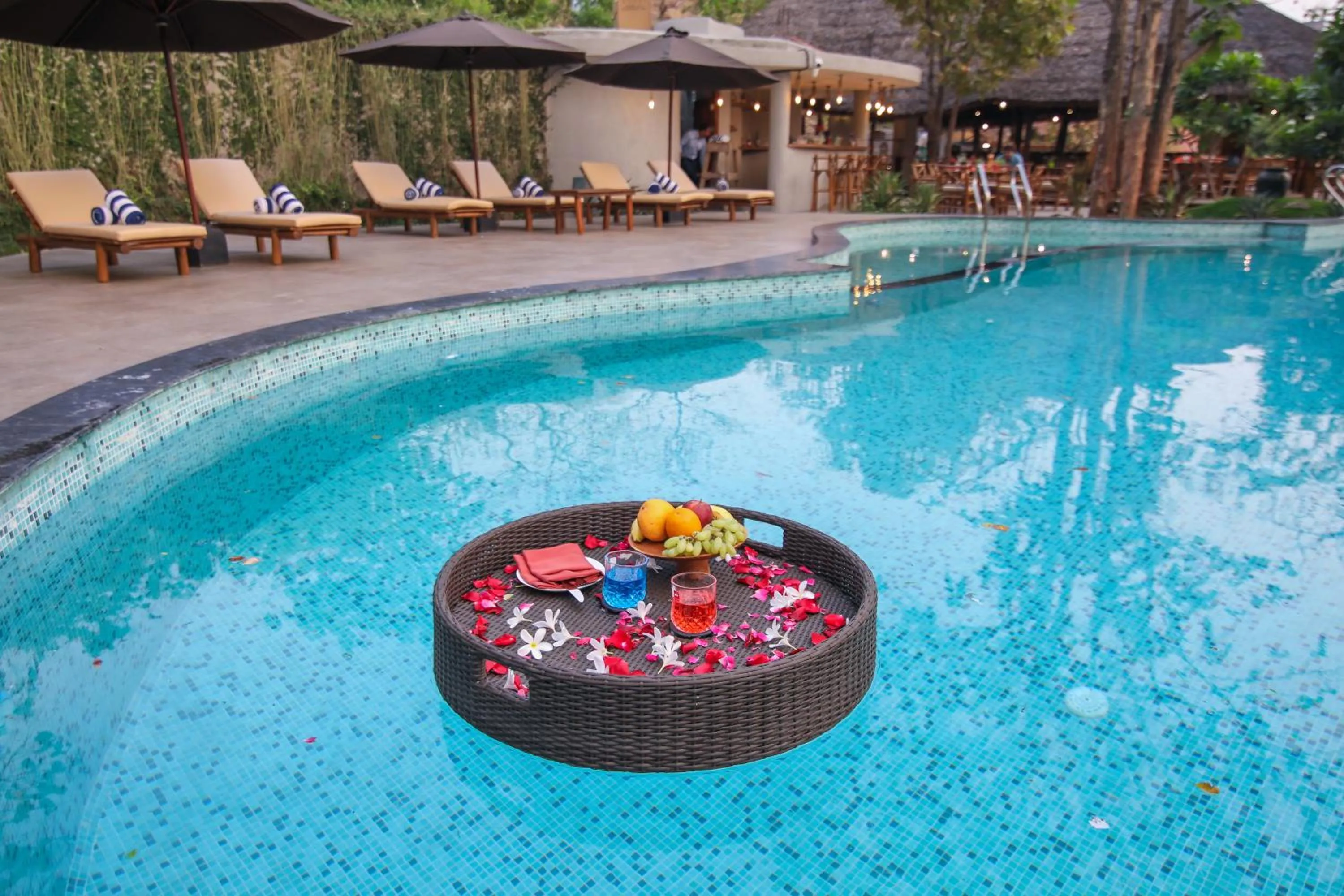 Swimming pool in Toyam by Orchid Hotels