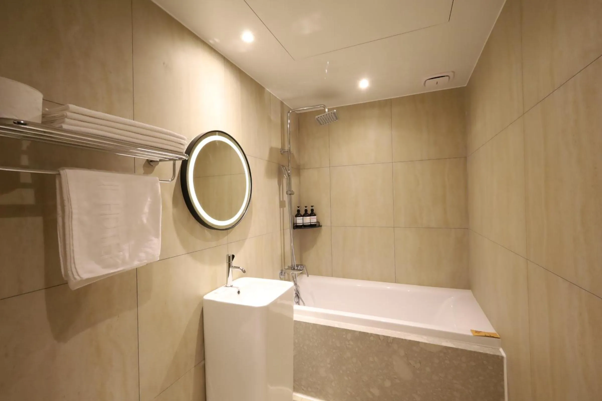 Shower in Gaeul Hotel