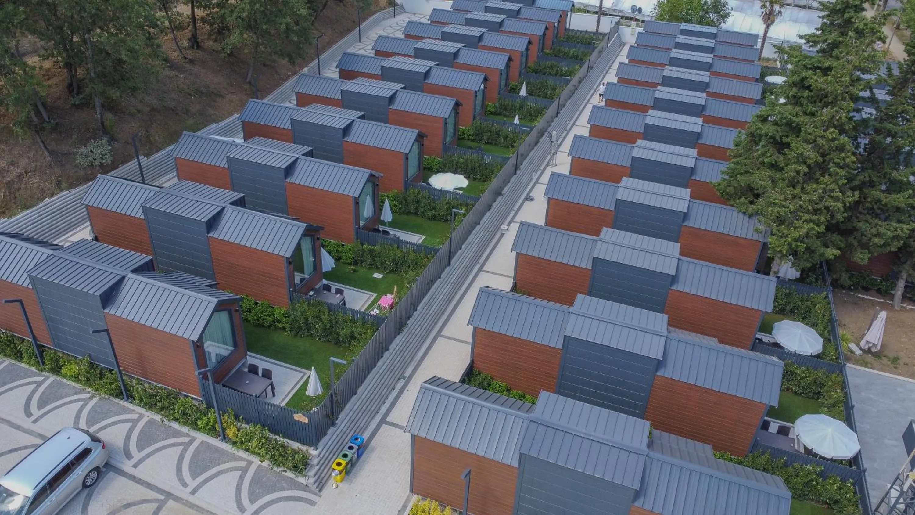 Bird's eye view in Baronet Kamping