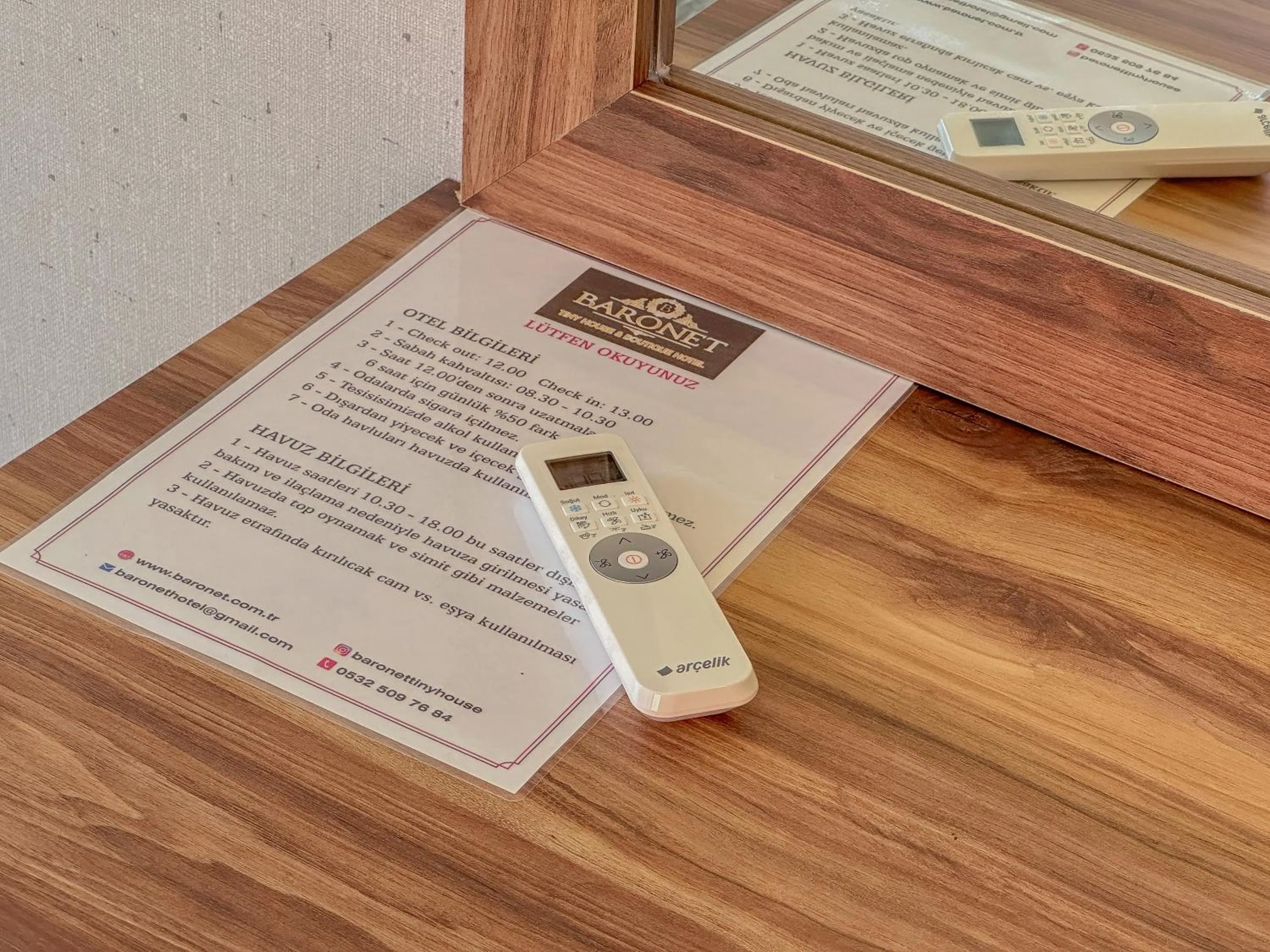 room service in Baronet Kamping