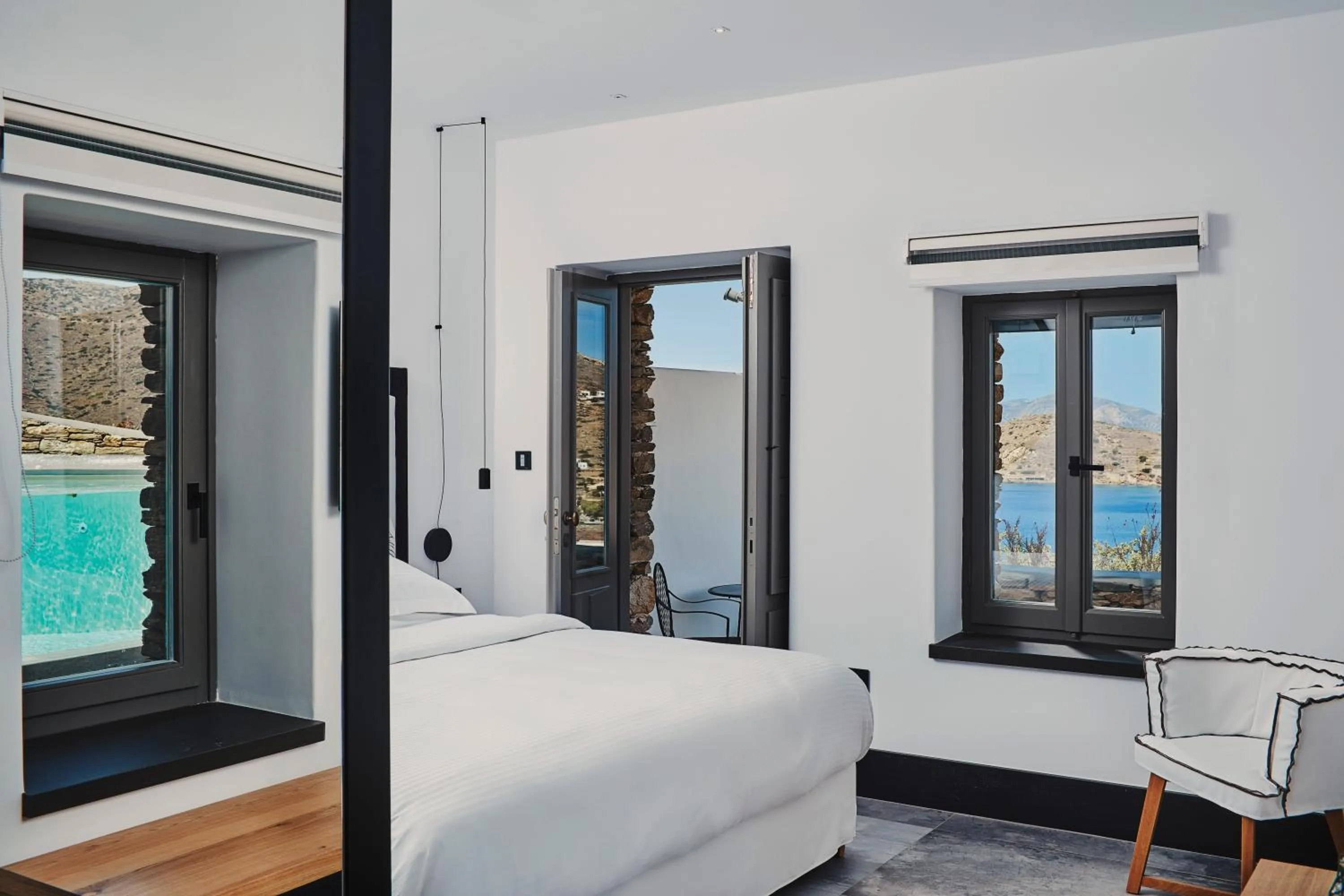 View (from property/room), Bed in Liostasi