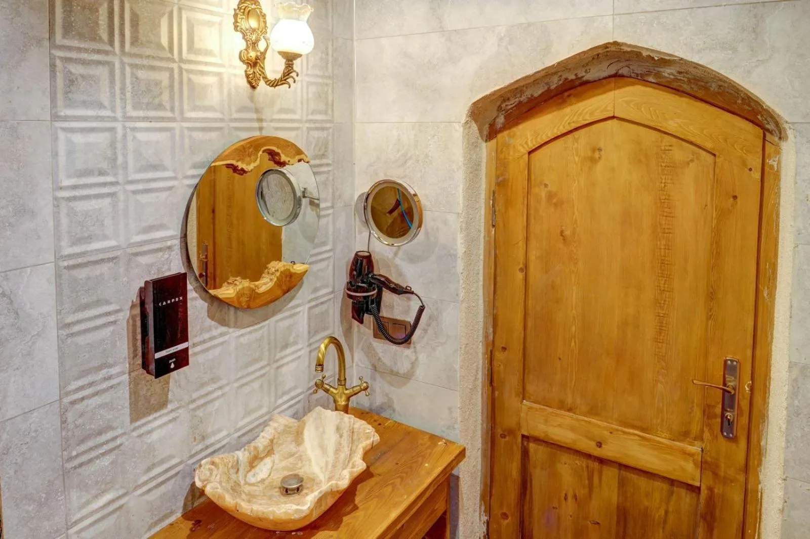 Bathroom in Marbay Cave Cappadocia