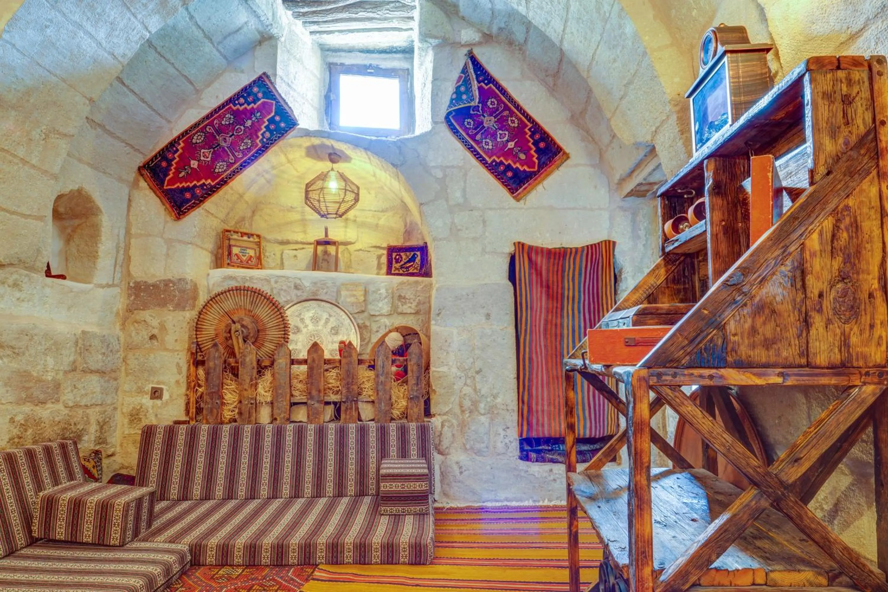 Lobby or reception in Marbay Cave Cappadocia