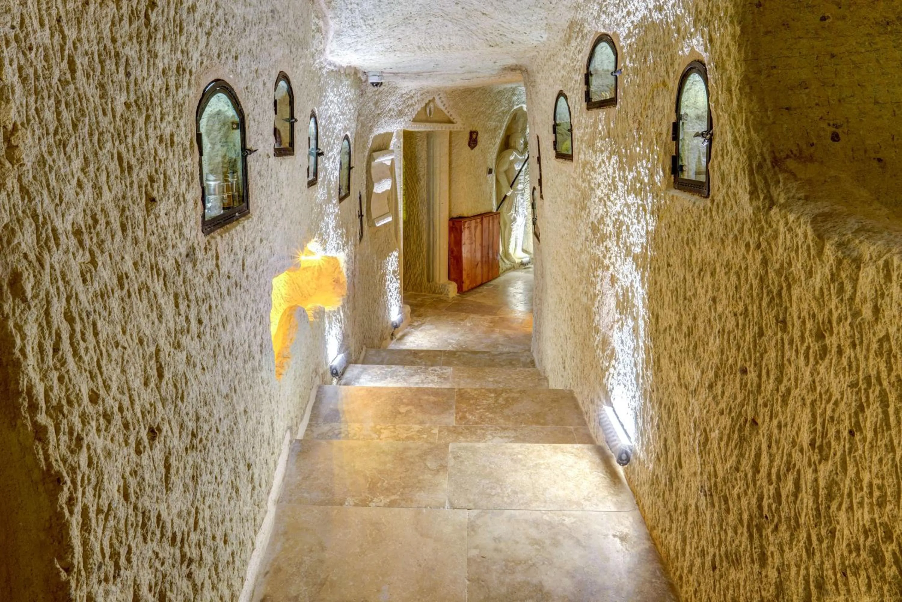 Facade/entrance in Marbay Cave Cappadocia