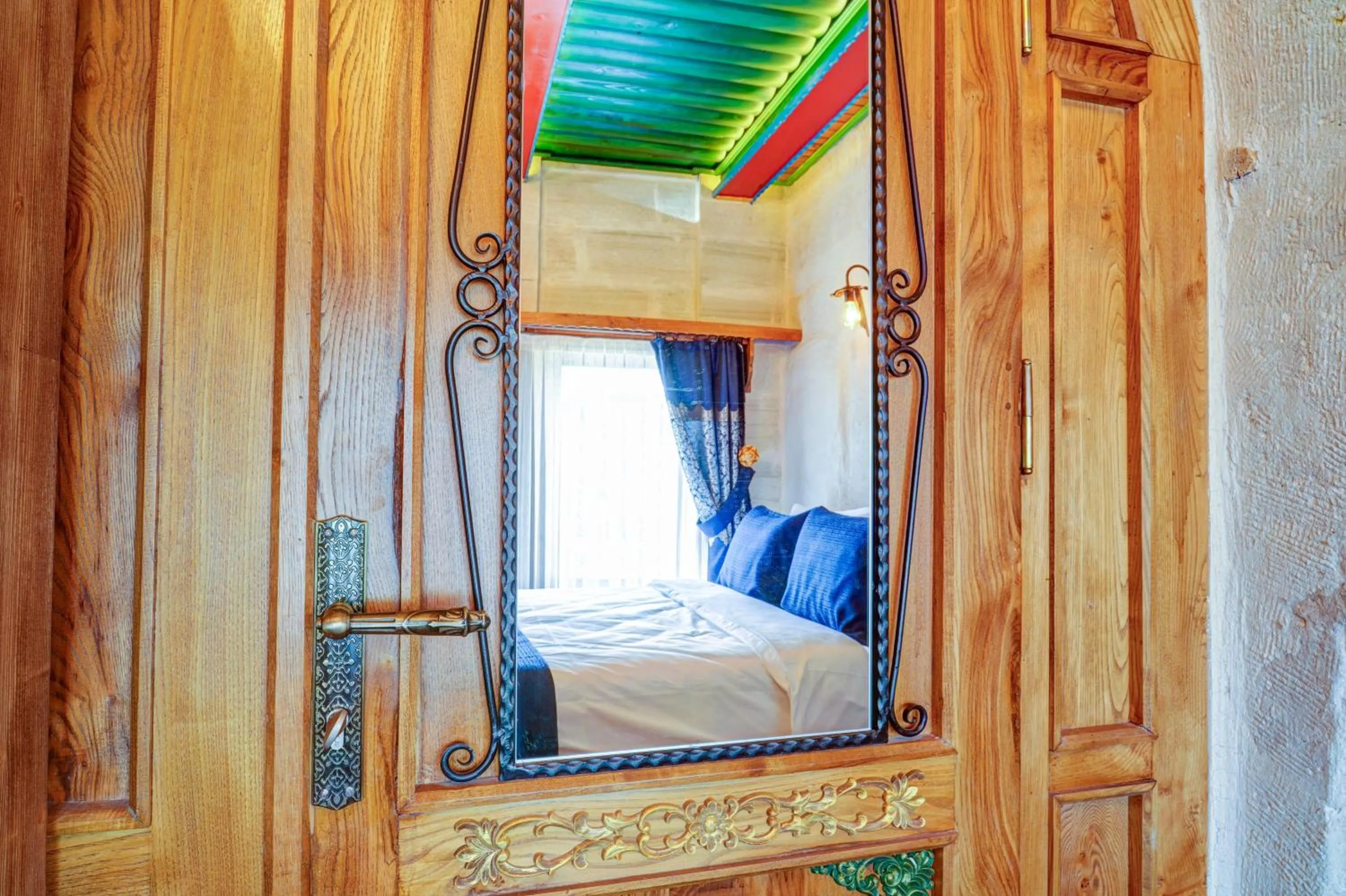 Bed in Marbay Cave Cappadocia