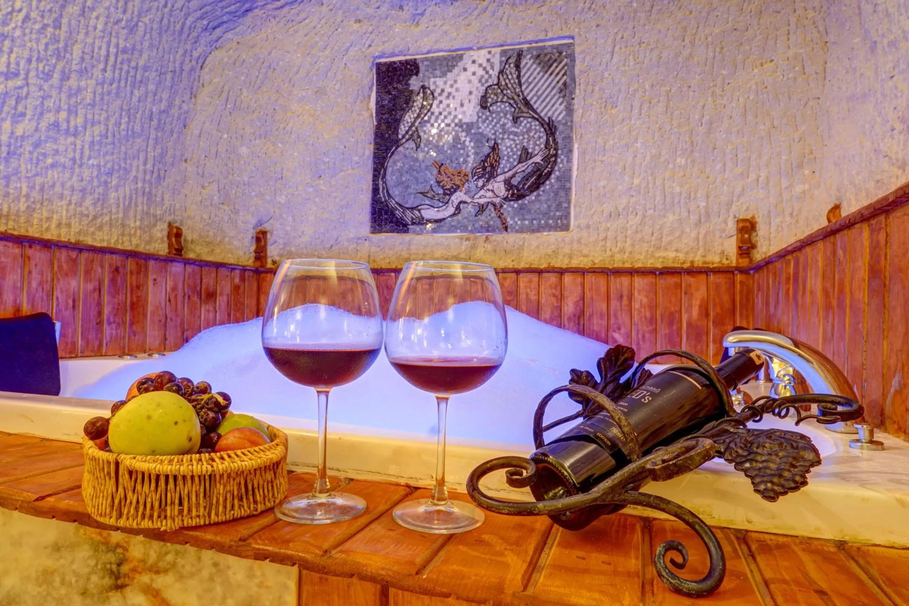 Hot Tub in Marbay Cave Cappadocia