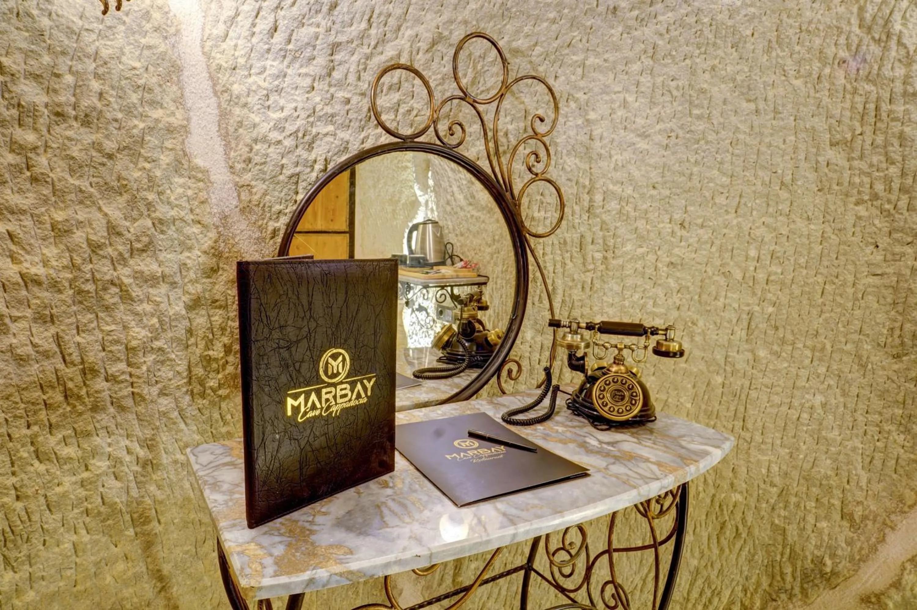 room service in Marbay Cave Cappadocia