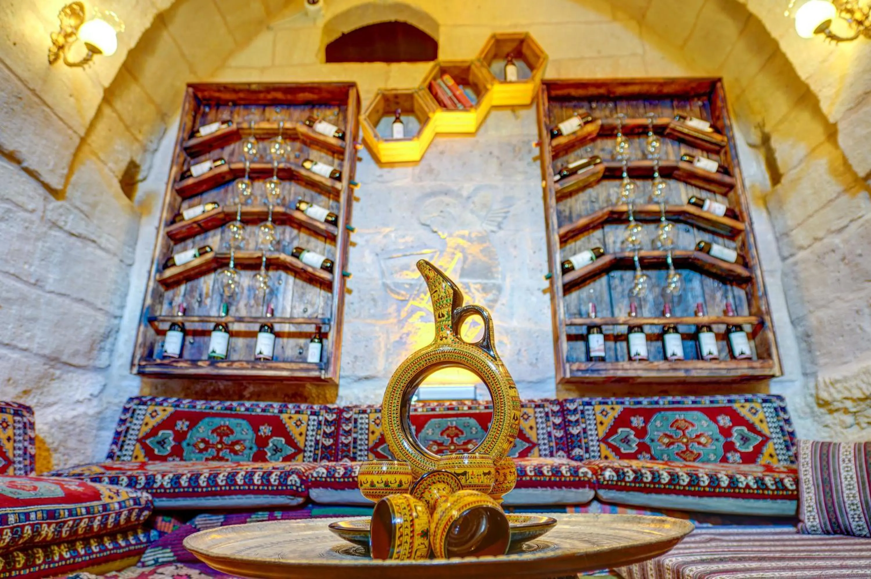 Lobby or reception in Marbay Cave Cappadocia