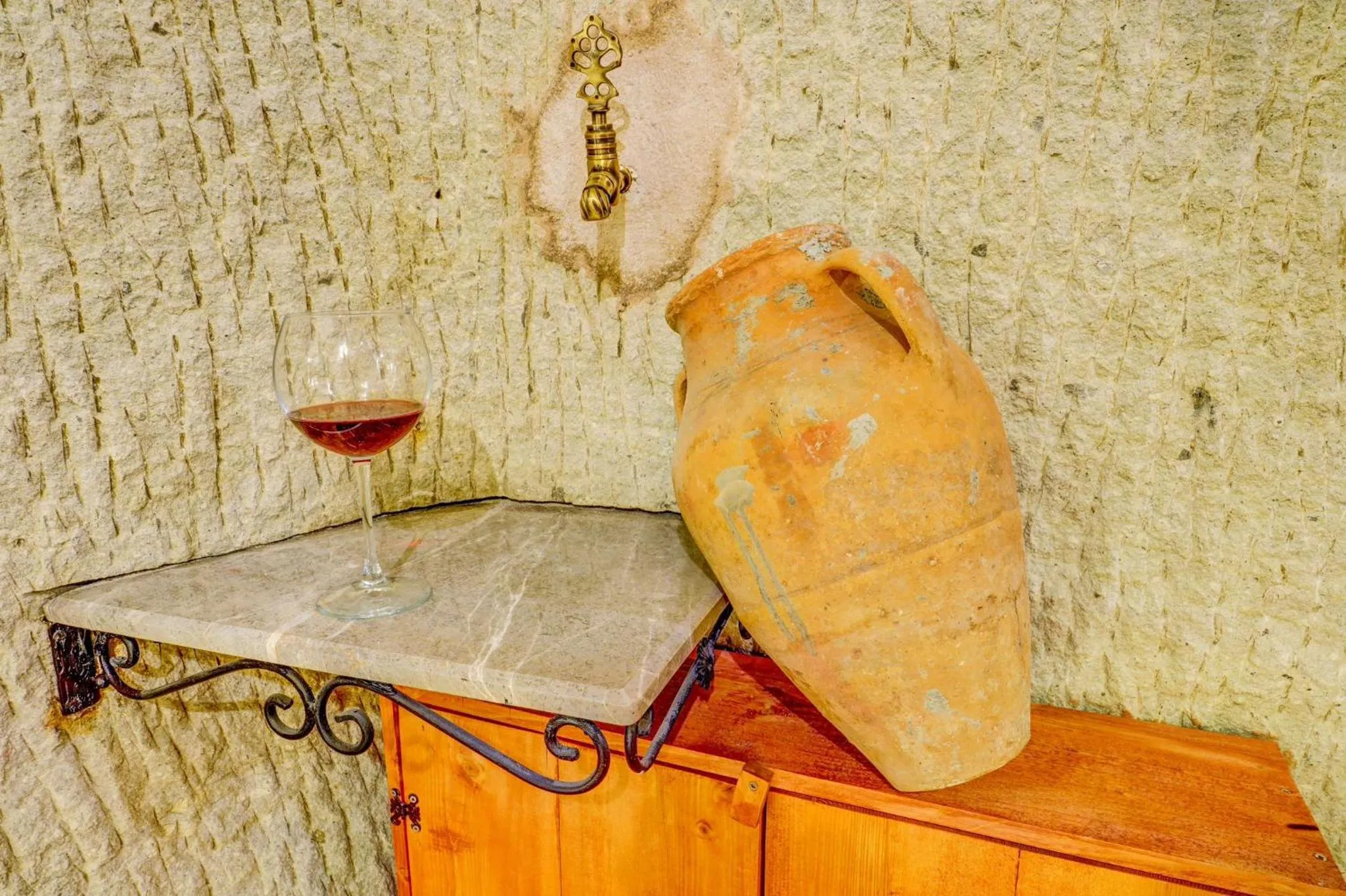 Photo of the whole room in Marbay Cave Cappadocia