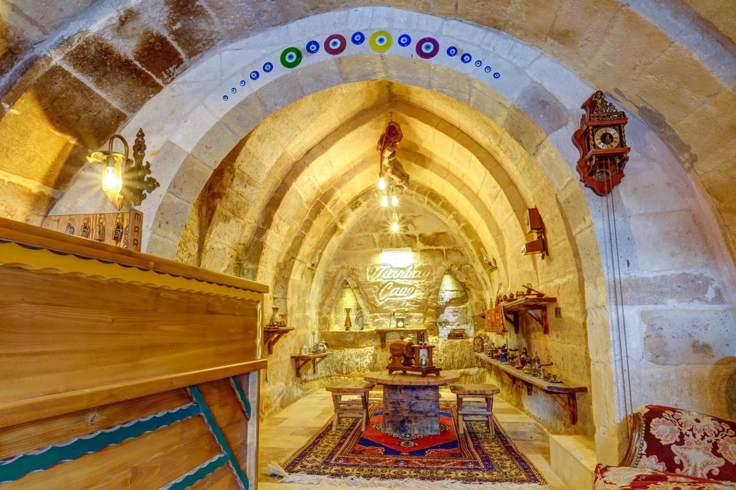 Lobby or reception in Marbay Cave Cappadocia
