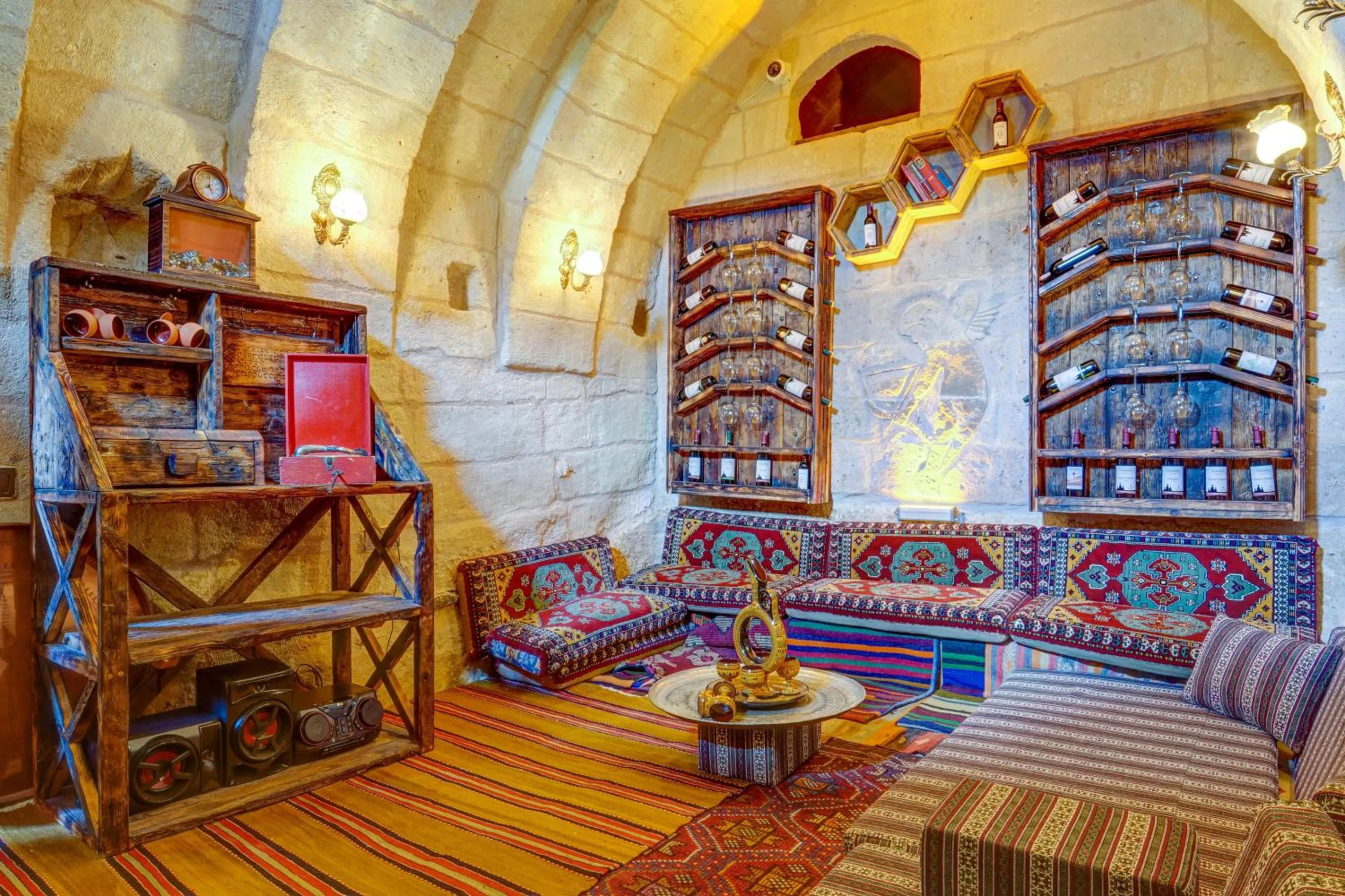 Alcoholic drinks in Marbay Cave Cappadocia