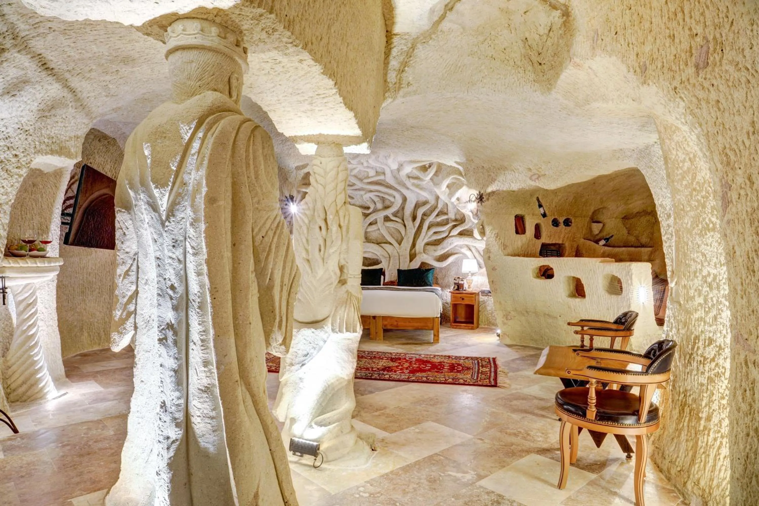 Photo of the whole room in Marbay Cave Cappadocia