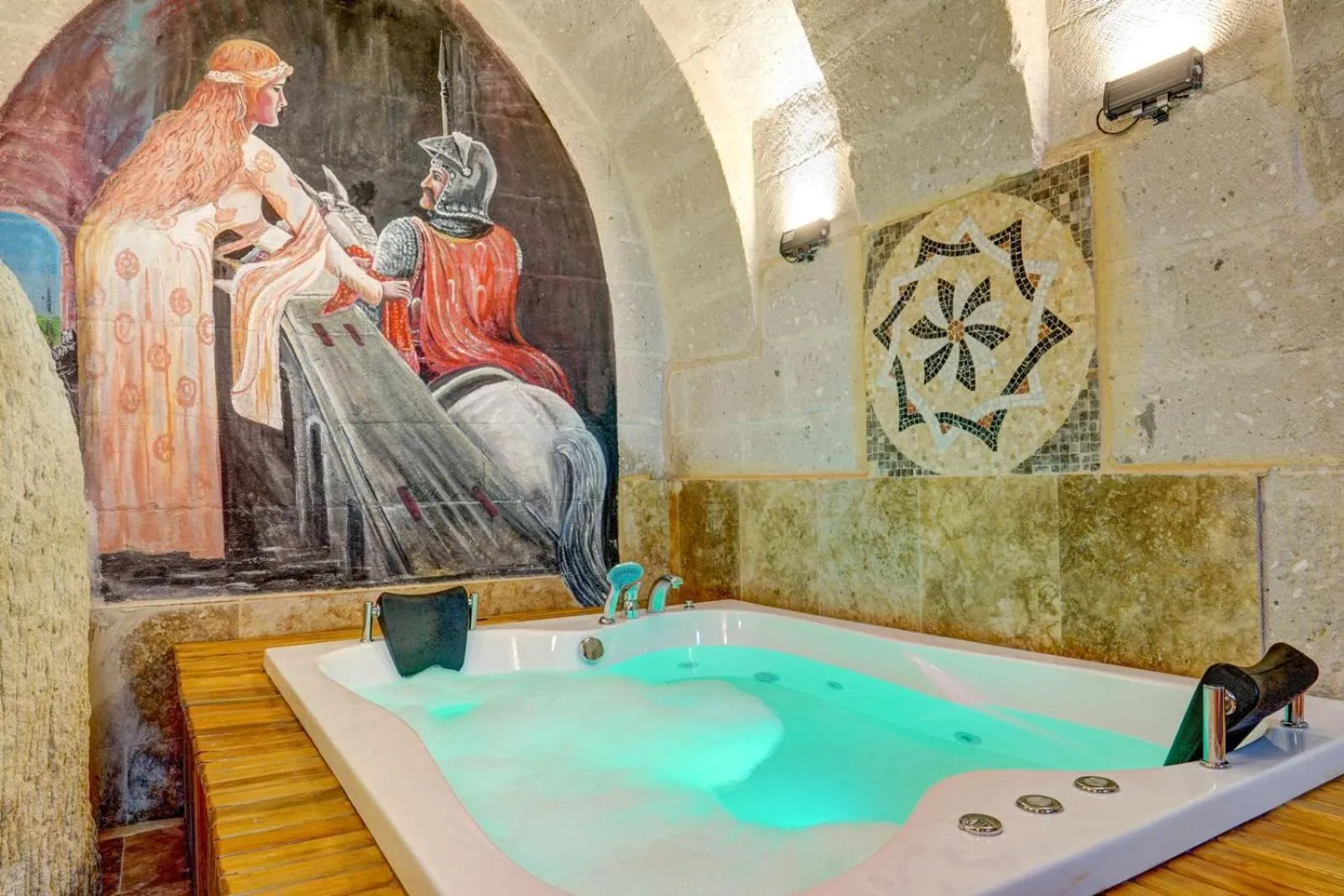 Hot Tub in Marbay Cave Cappadocia