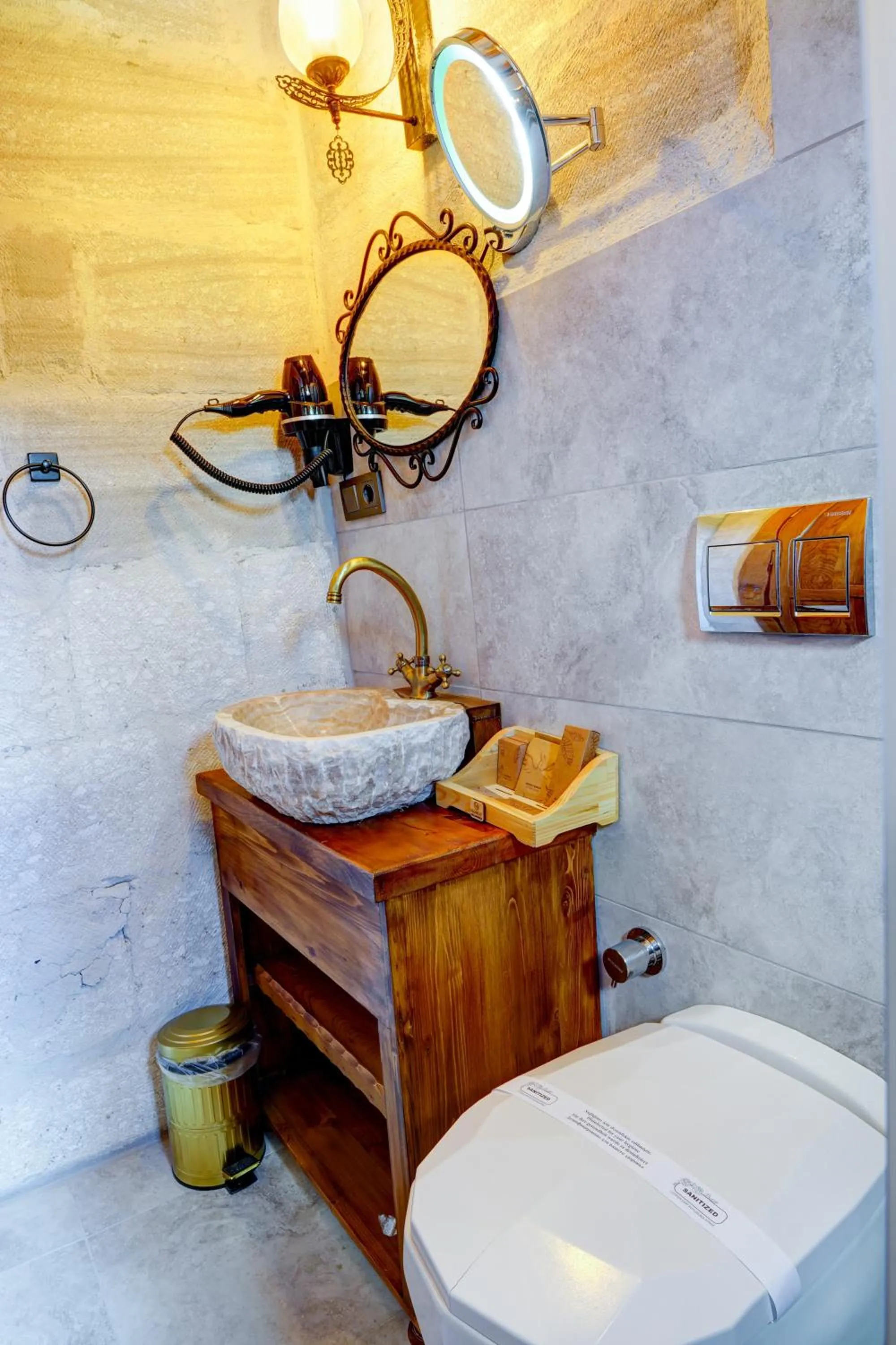 Toilet in Marbay Cave Cappadocia