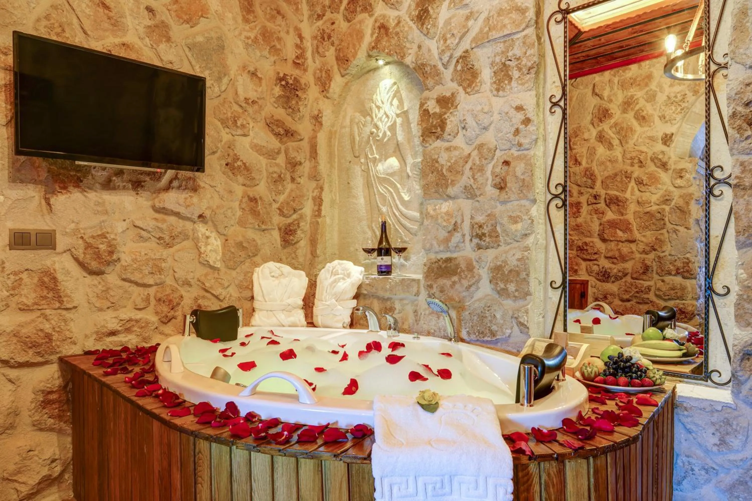 Bath in Marbay Cave Cappadocia