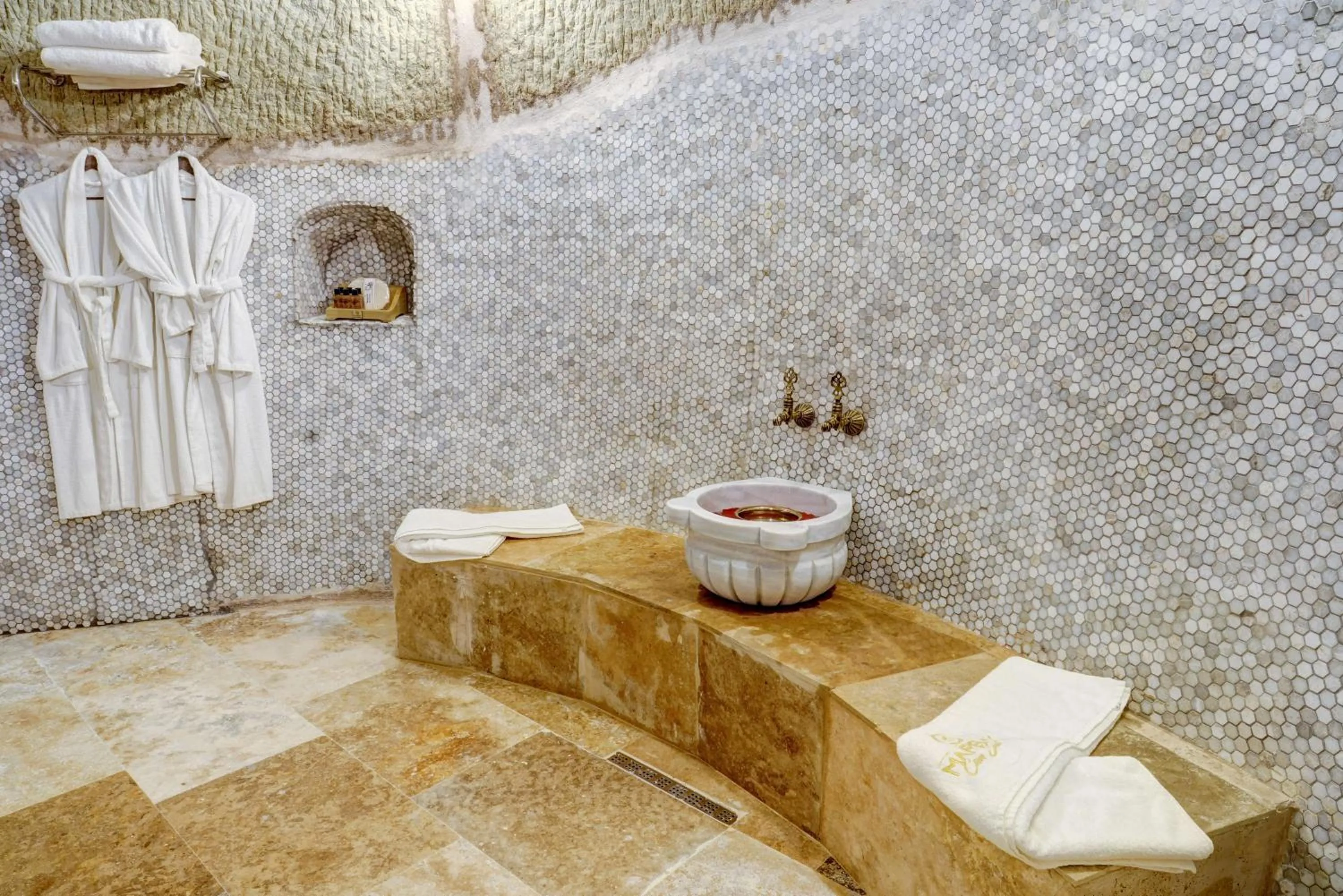 Bathroom in Marbay Cave Cappadocia