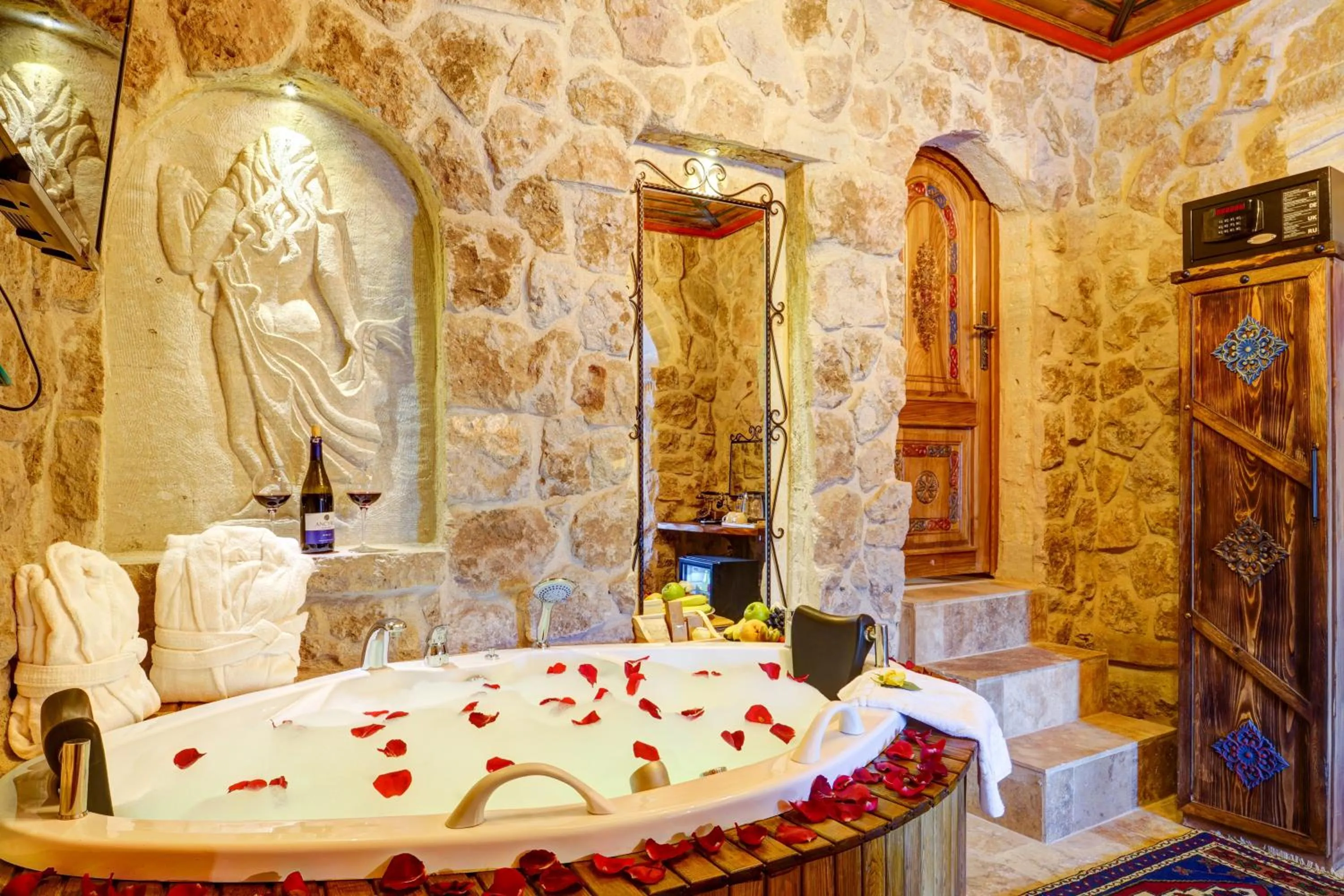 Bath in Marbay Cave Cappadocia