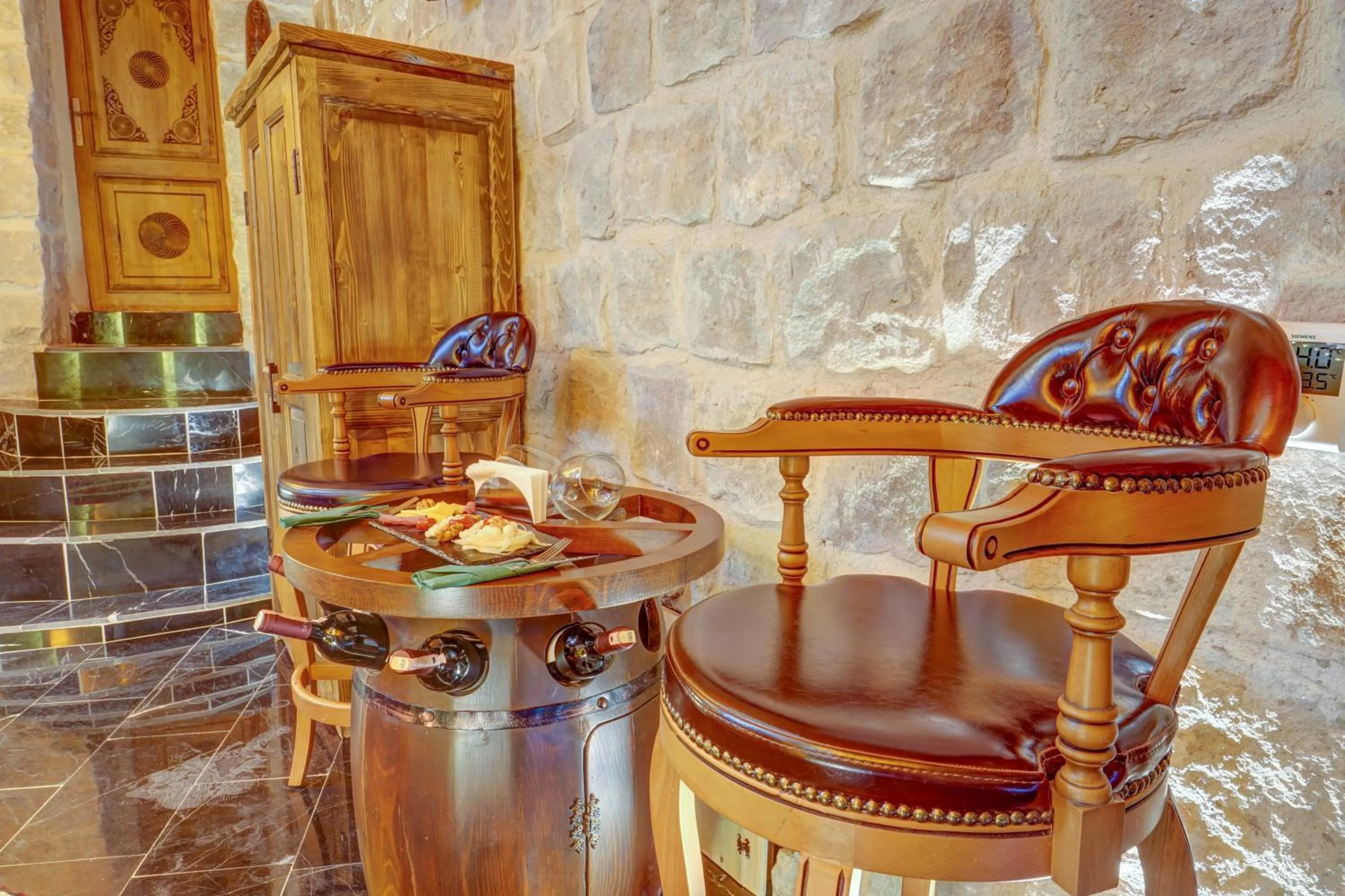 Food and drinks in Marbay Cave Cappadocia