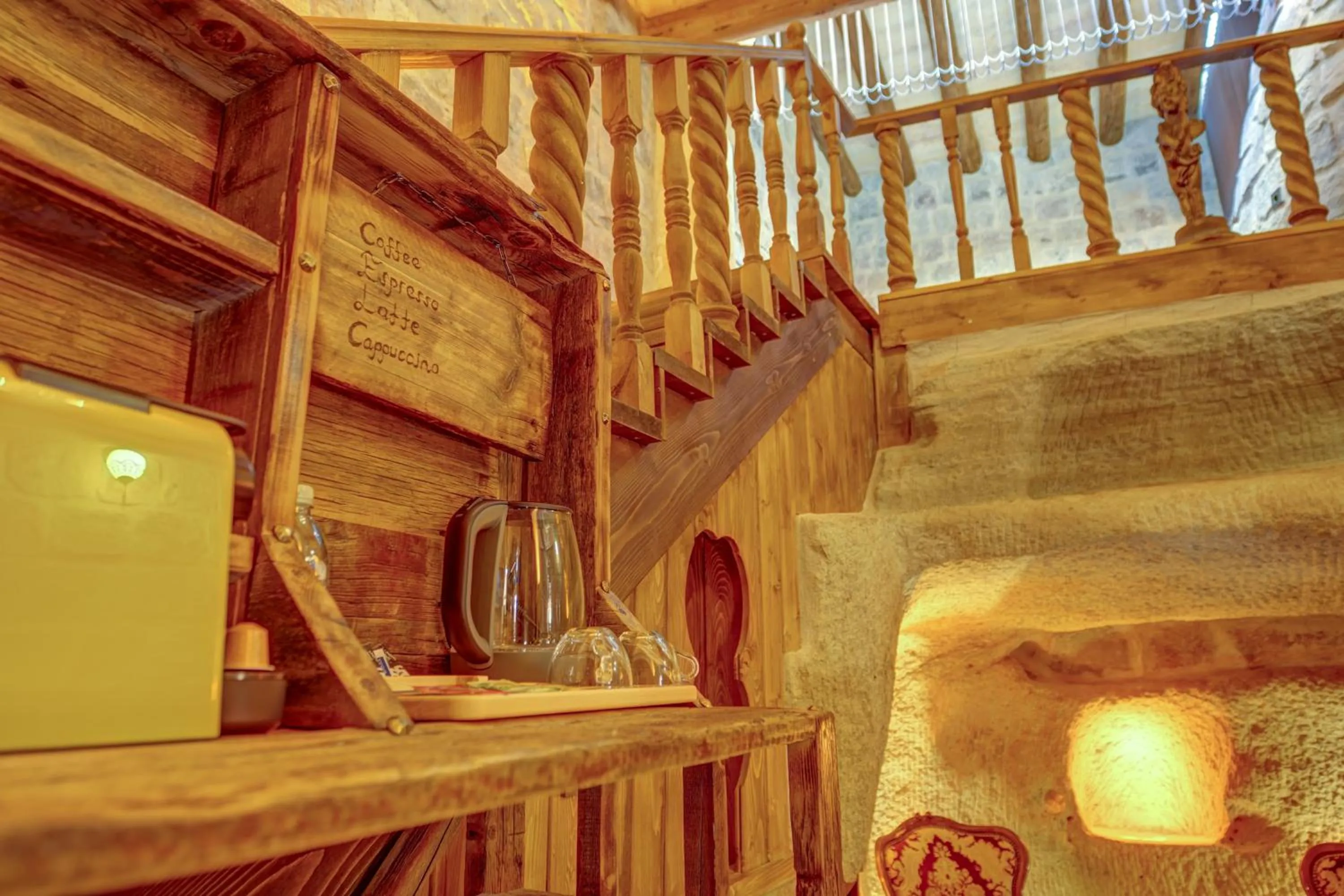 Decorative detail in Marbay Cave Cappadocia