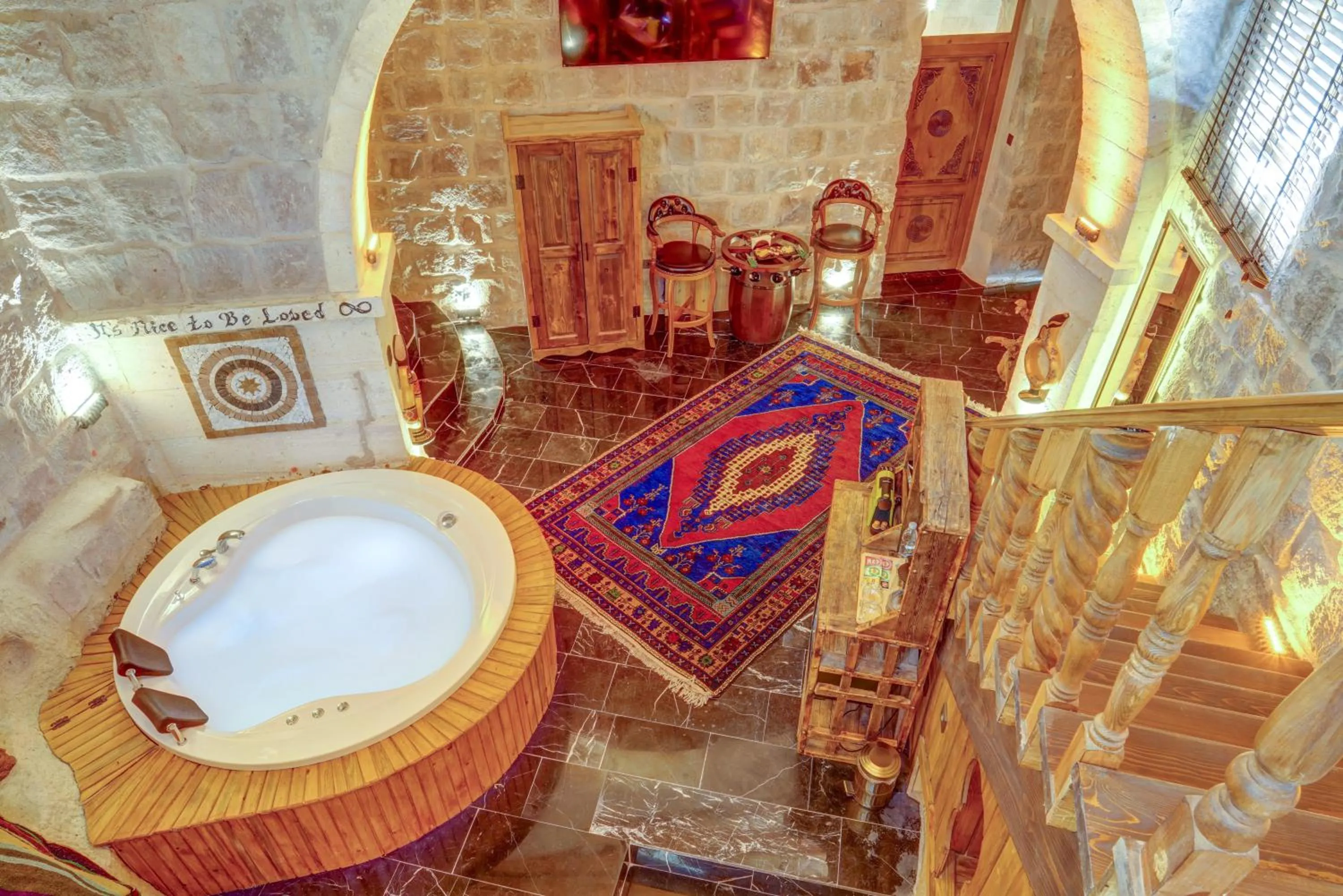 Photo of the whole room in Marbay Cave Cappadocia