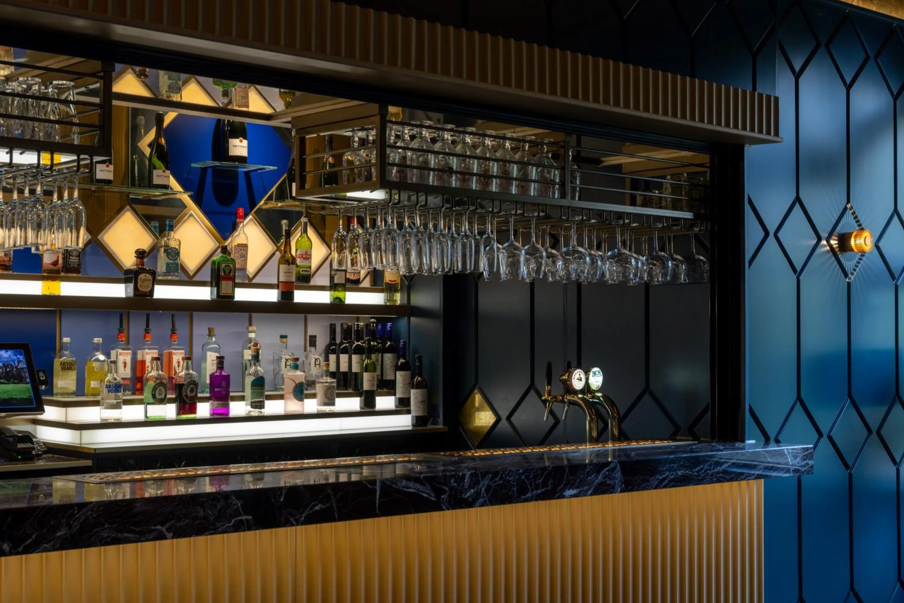 Lounge or bar in Best Western Abbots Barton Hotel