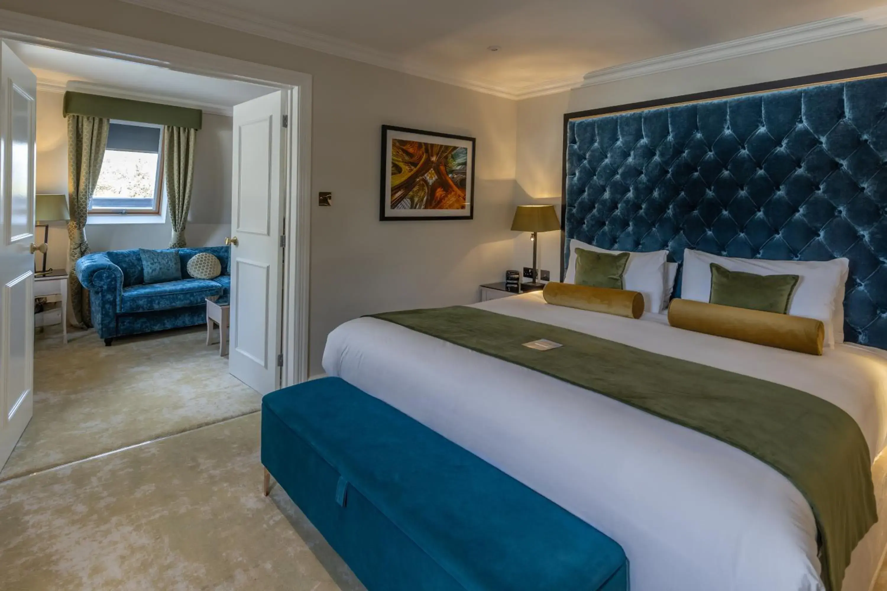 Deluxe King Suite in Best Western Abbots Barton Hotel Deluxe King Suite in Best Western Abbots Barton Hotel