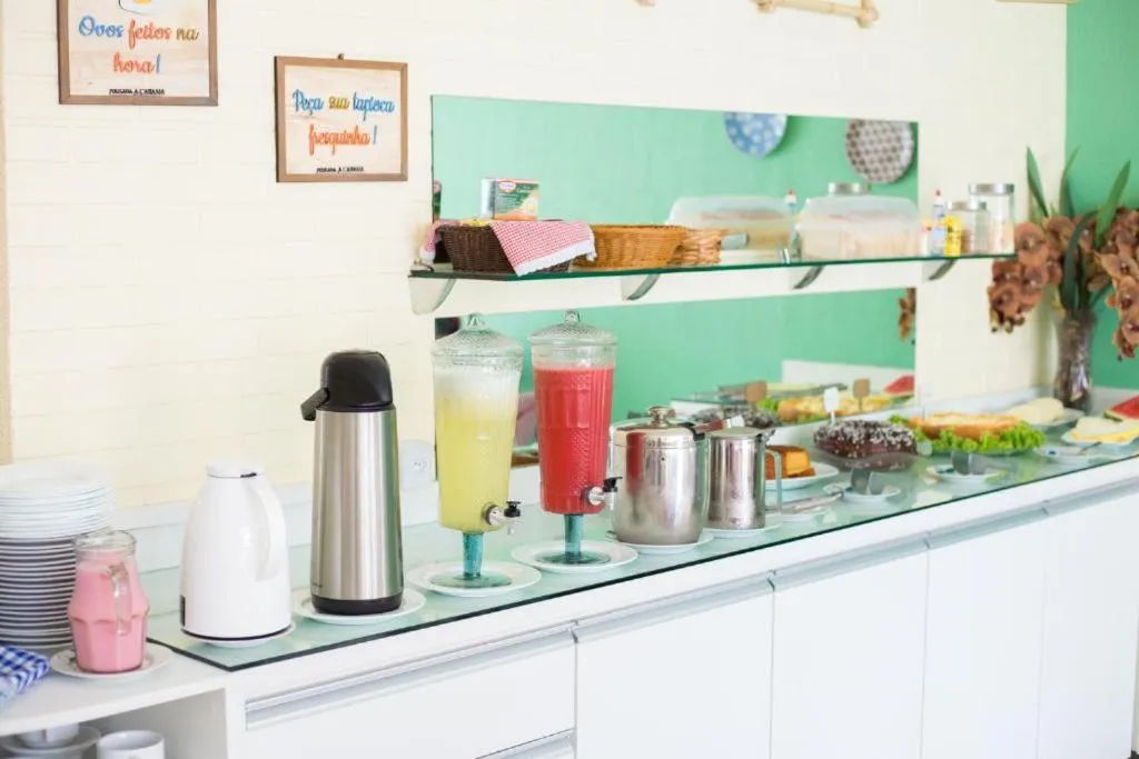 Food and drinks in A Cabana pousada