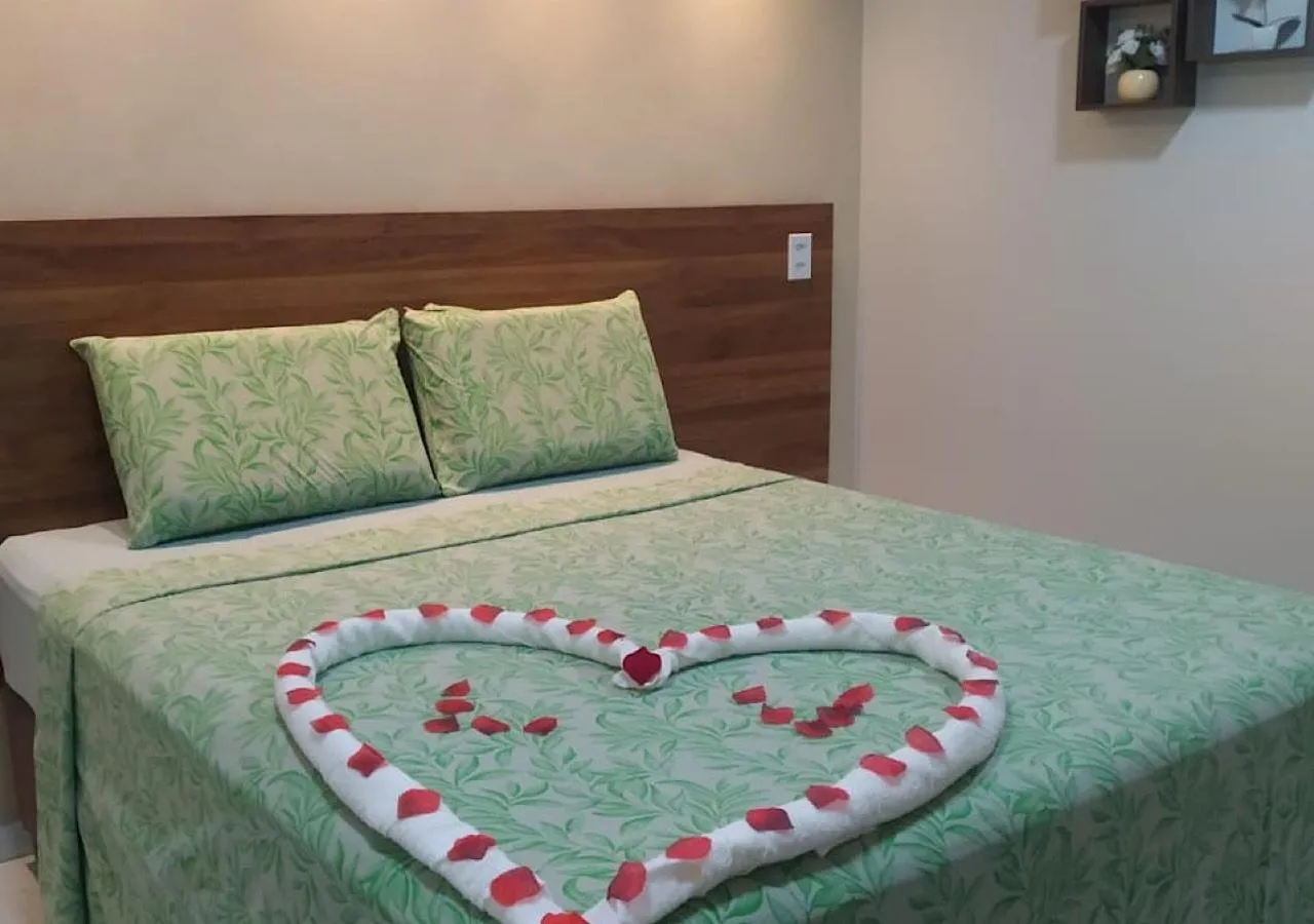 Photo of the whole room, Bed in Pousada Beija Flor