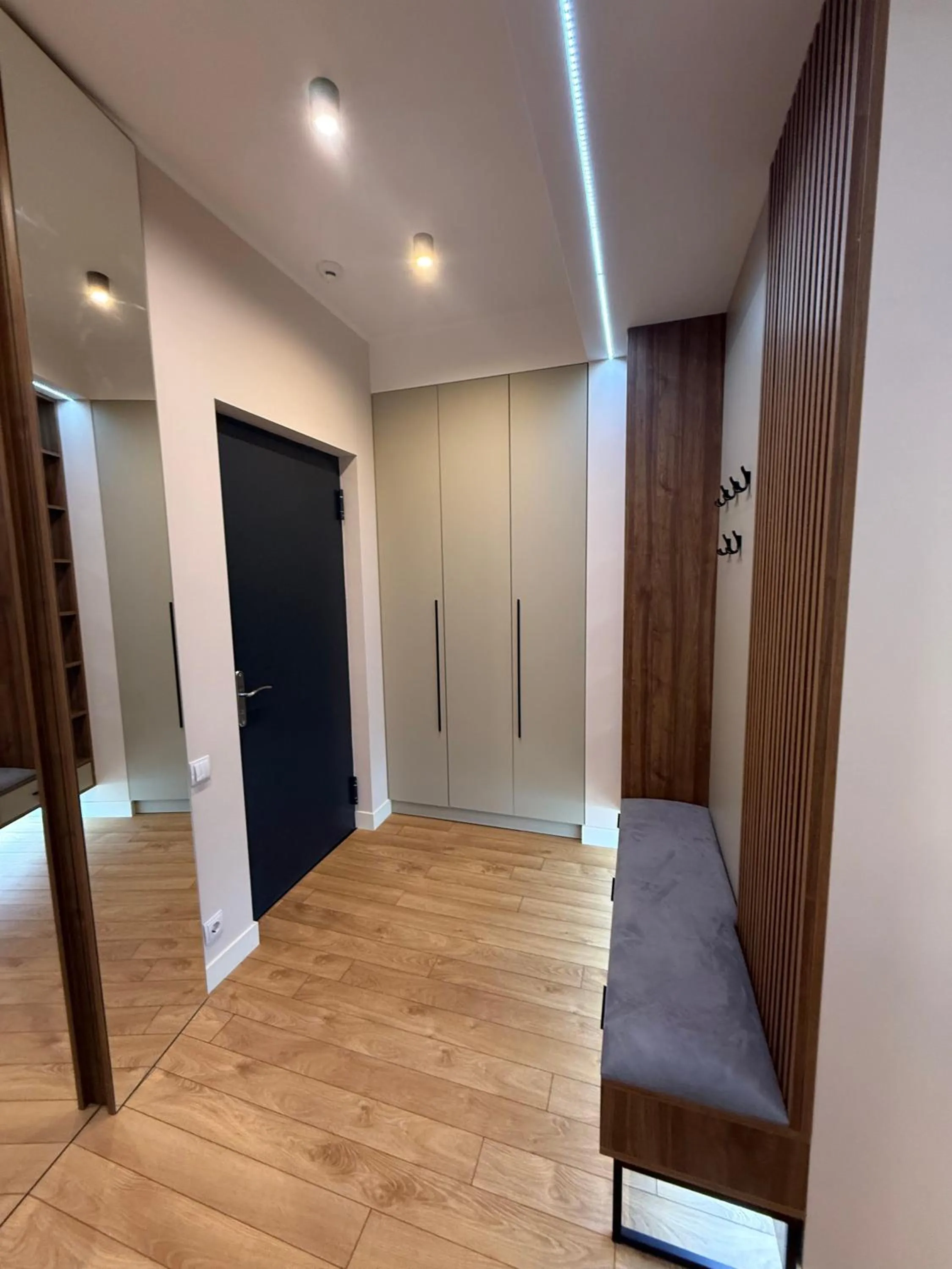 Bed in SoTa Metekhi Hotel