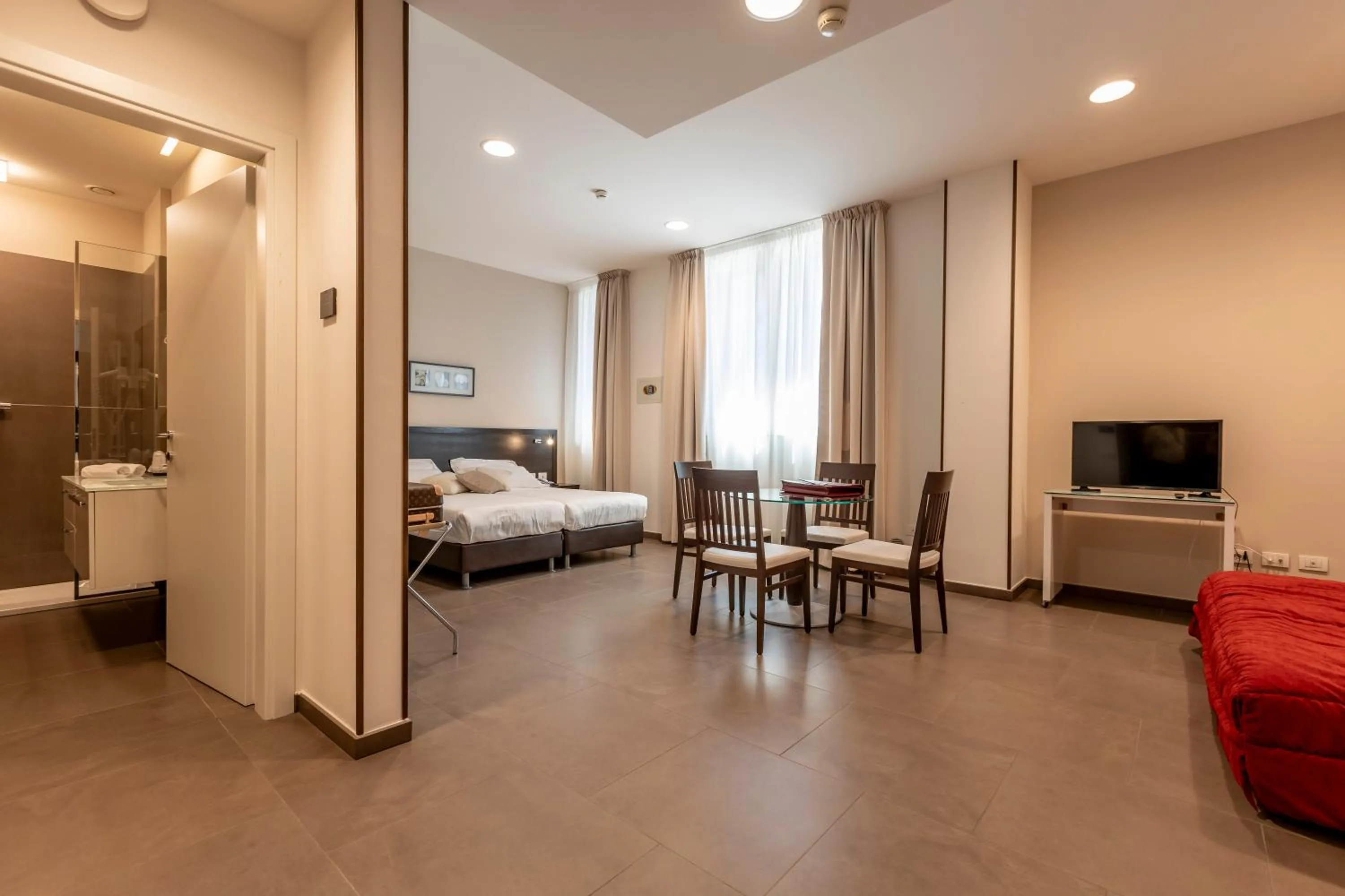 Bedroom, Bed in Mosaico Suite