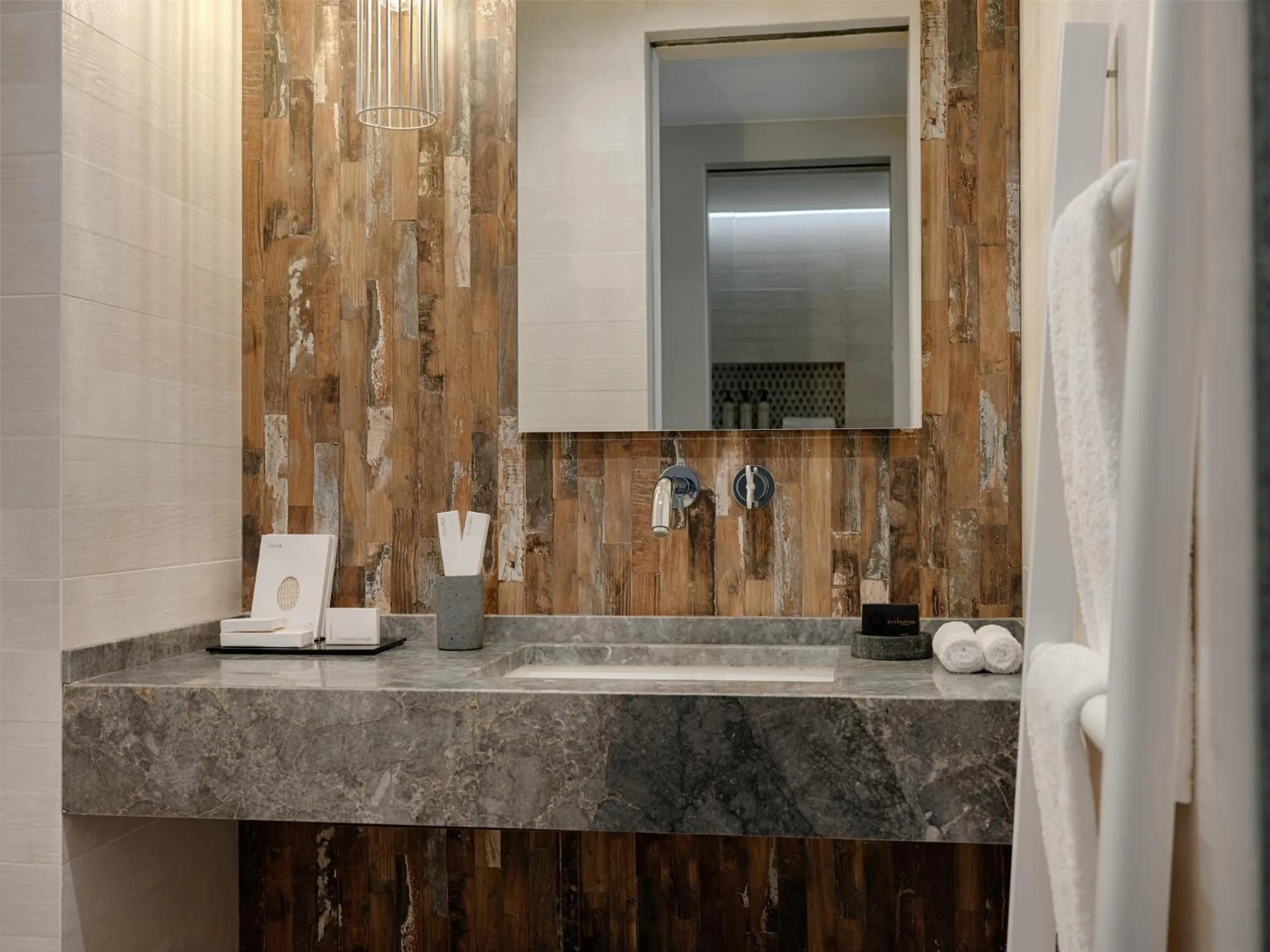 Bathroom in Domes Aulus Elounda, Adults only, Curio Collection by Hilton