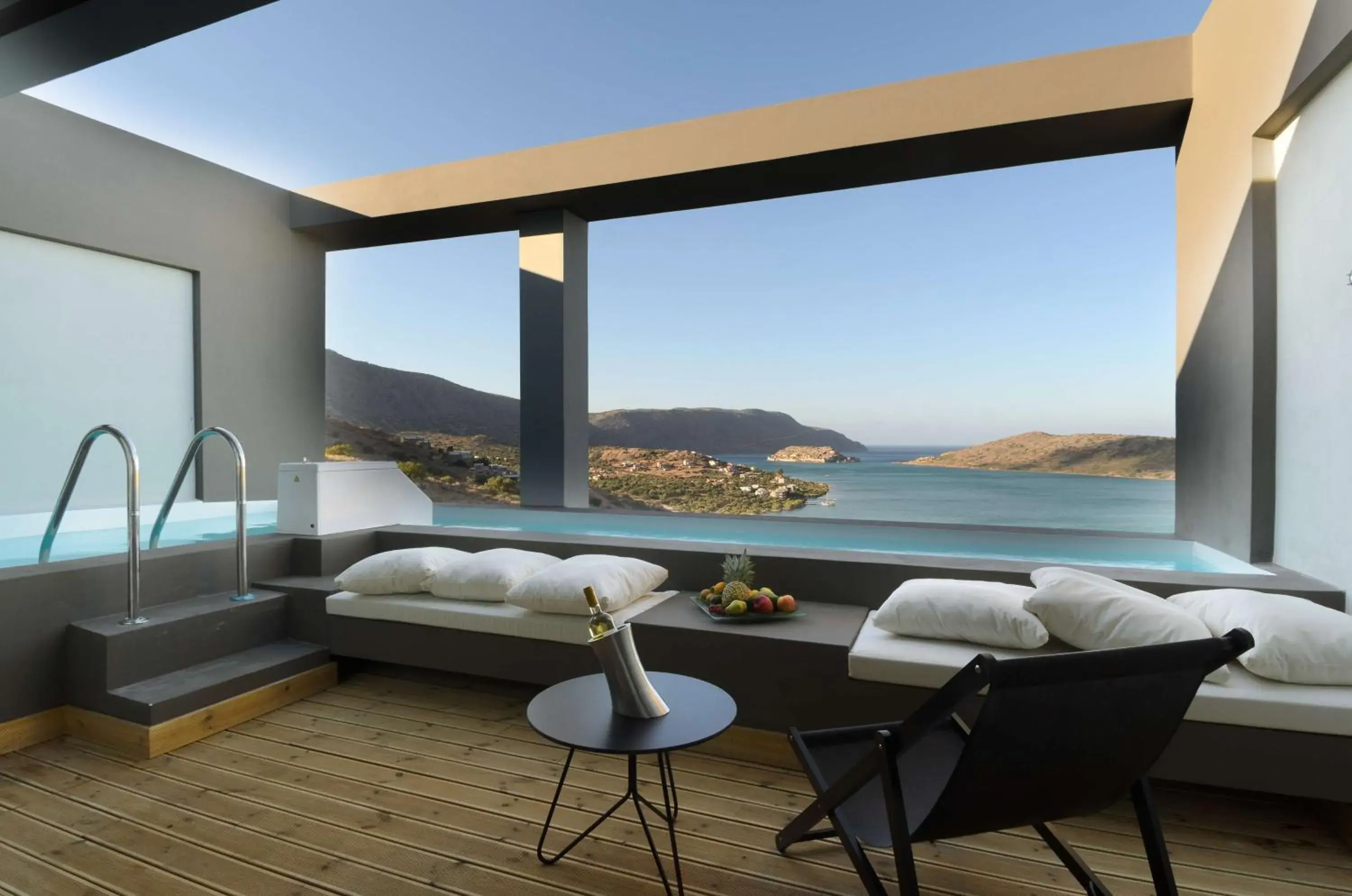 Sapphire Zen Queen Suite with Private Pool in Domes Aulus Elounda All-Inclusive Resort, Curio by Hilton Sapphire Zen Queen Suite with Private Pool in Domes Aulus Elounda All-Inclusive Resort, Curio by Hilton