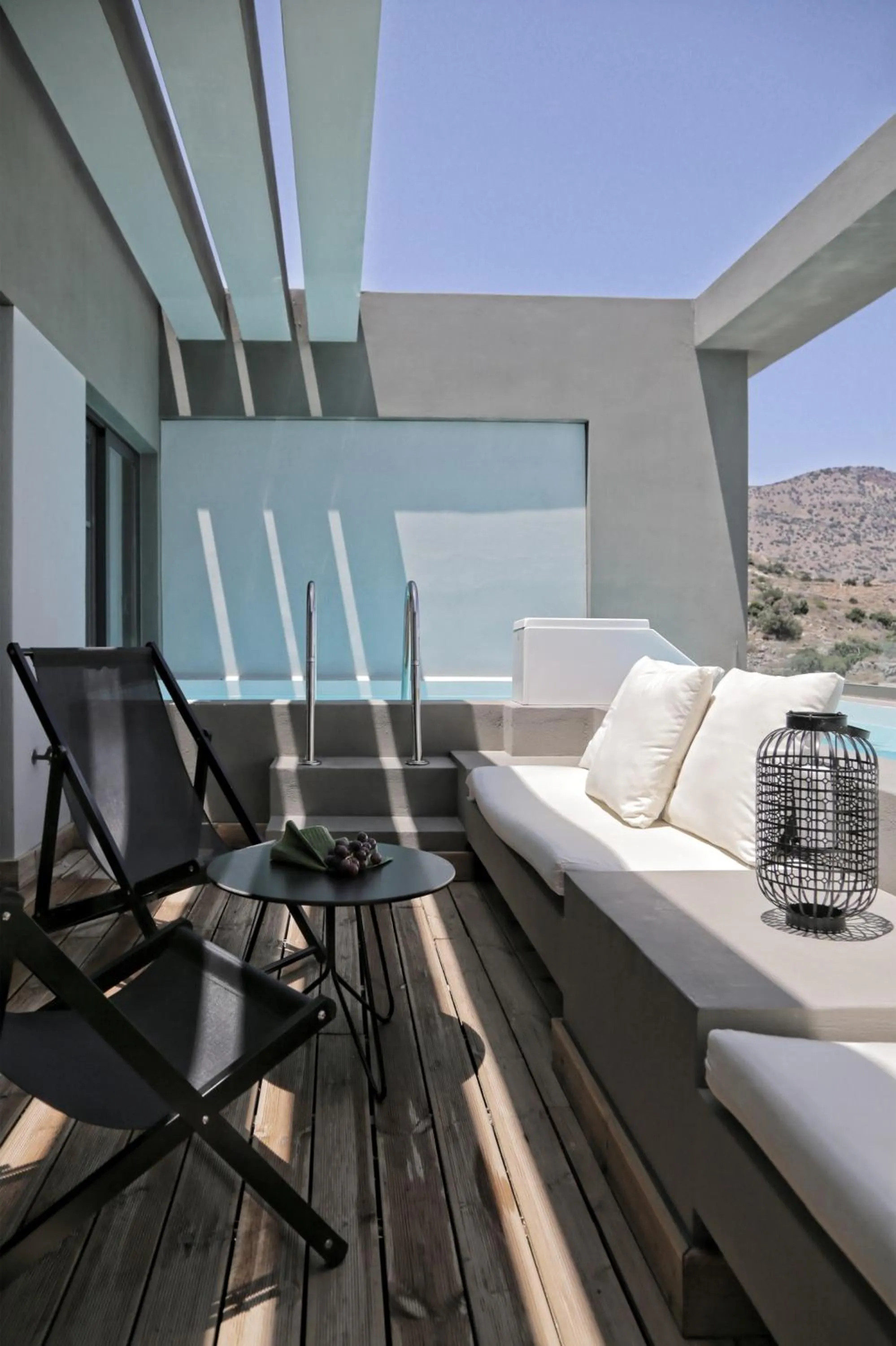 Balcony/Terrace in Domes Aulus Elounda, Adults only, Curio Collection by Hilton