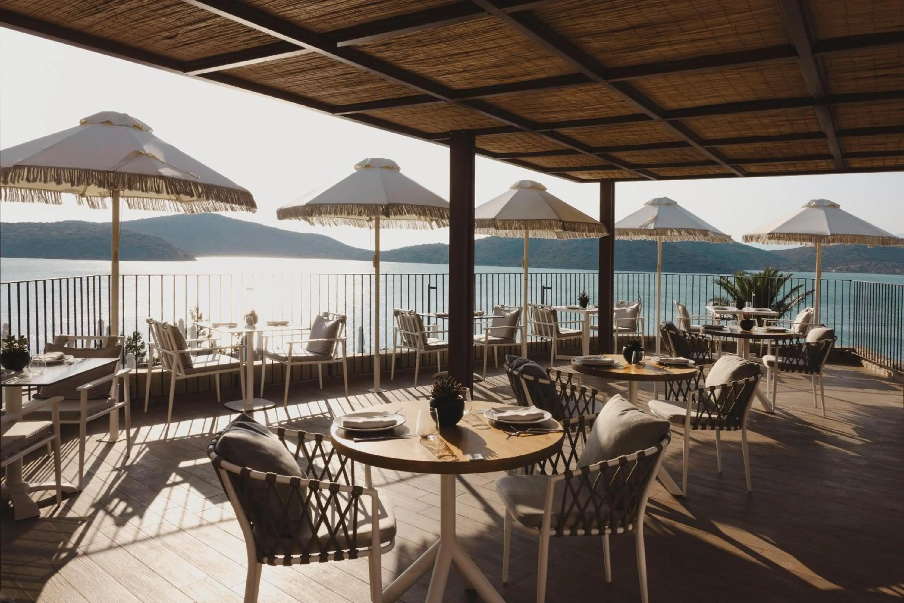 Restaurant/places to eat in Domes Aulus Elounda, Adults only, Curio Collection by Hilton