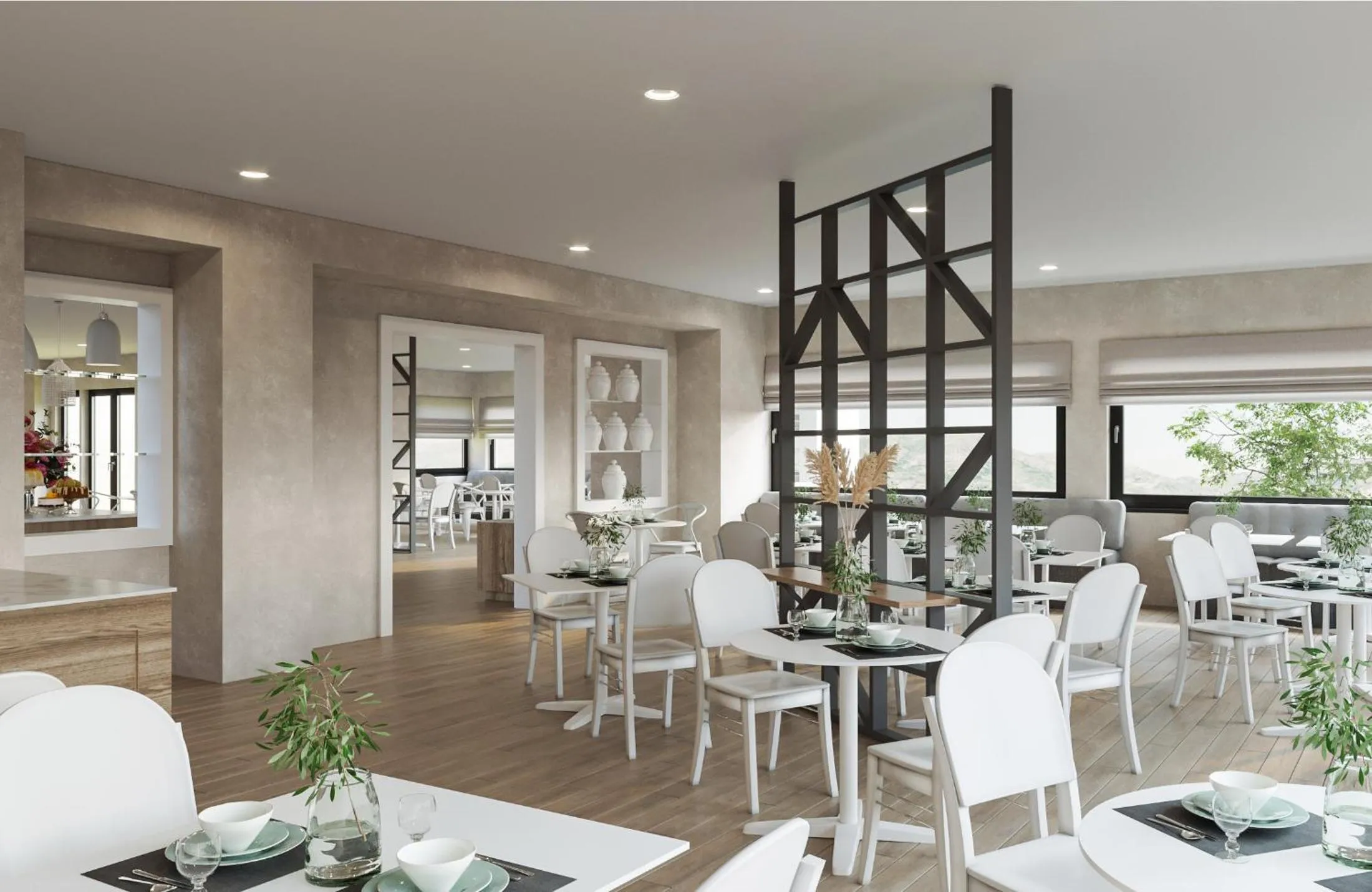 Restaurant/places to eat in Domes Aulus Elounda, Adults only, Curio Collection by Hilton