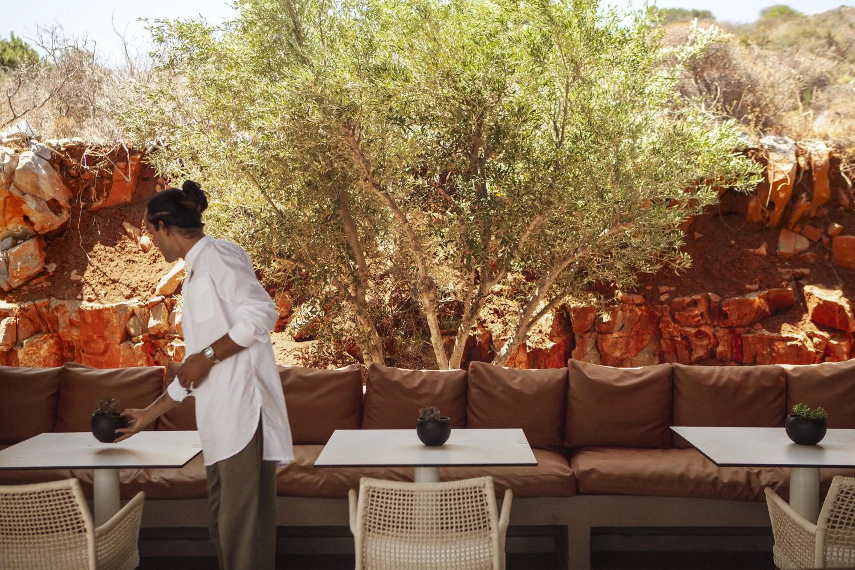 Restaurant/places to eat in Domes Aulus Elounda, Adults only, Curio Collection by Hilton