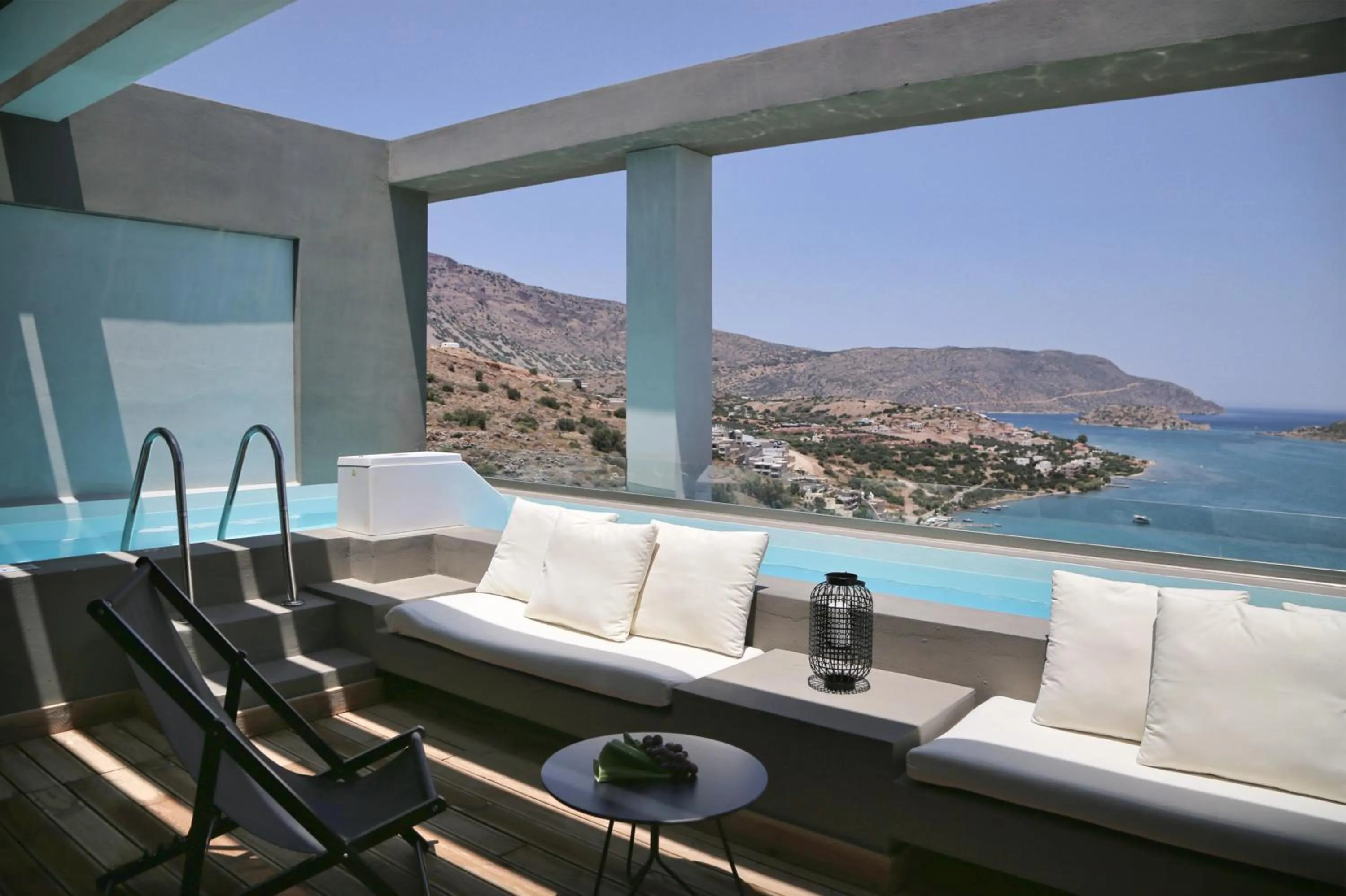 Balcony/Terrace in Domes Aulus Elounda, Adults only, Curio Collection by Hilton