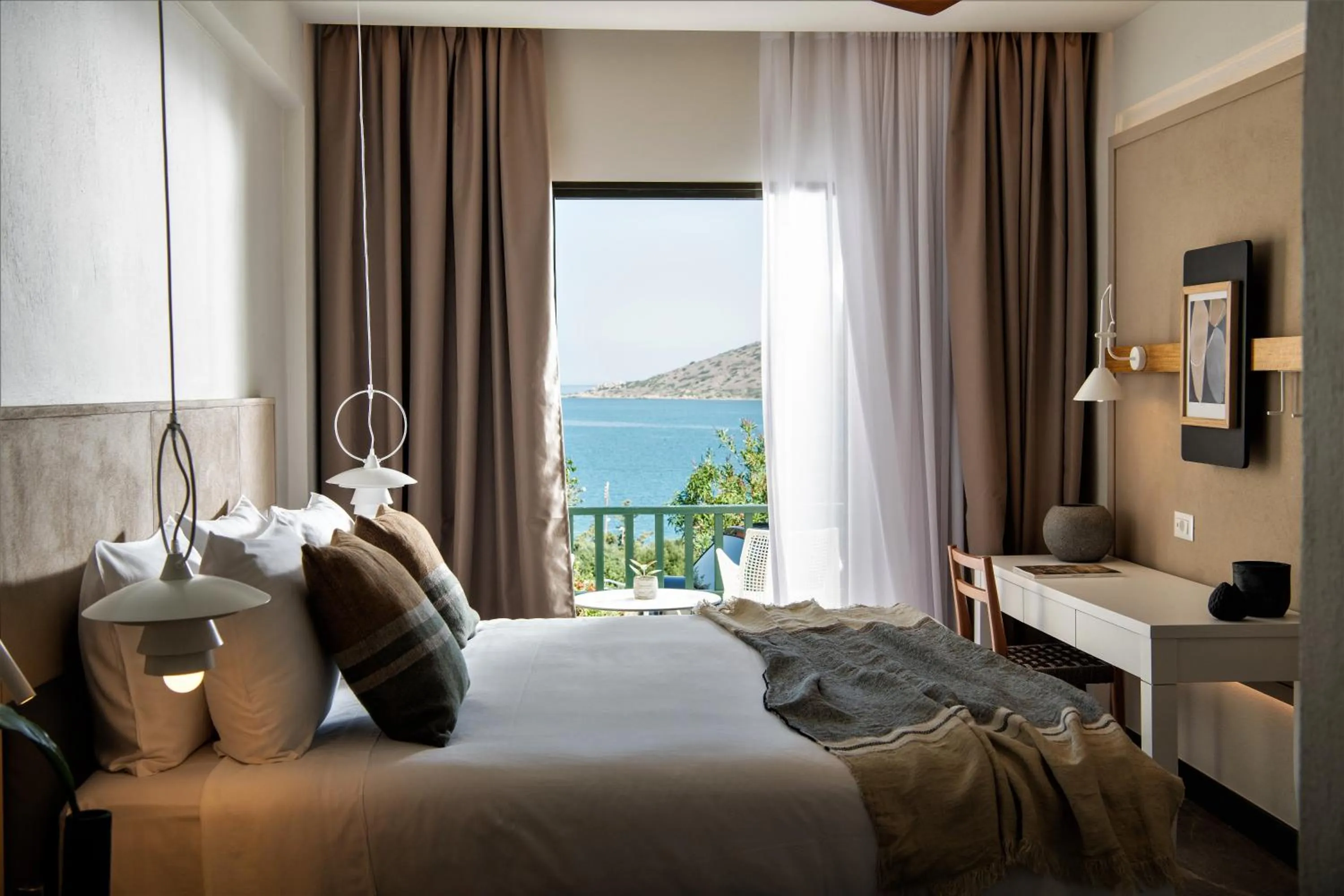 Bed in Domes Aulus Elounda, Adults only, Curio Collection by Hilton