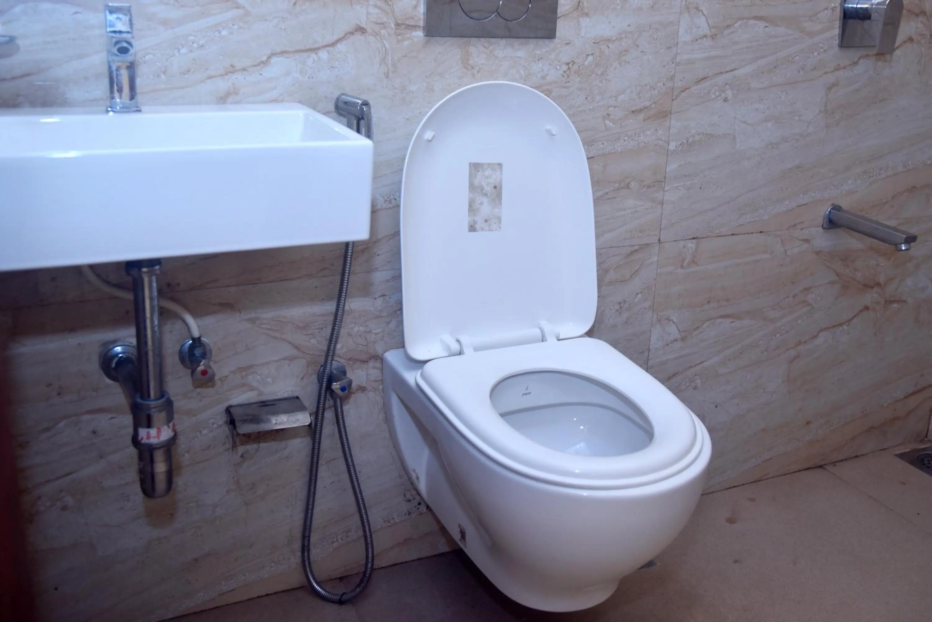 Toilet in Hotel Pride Inn