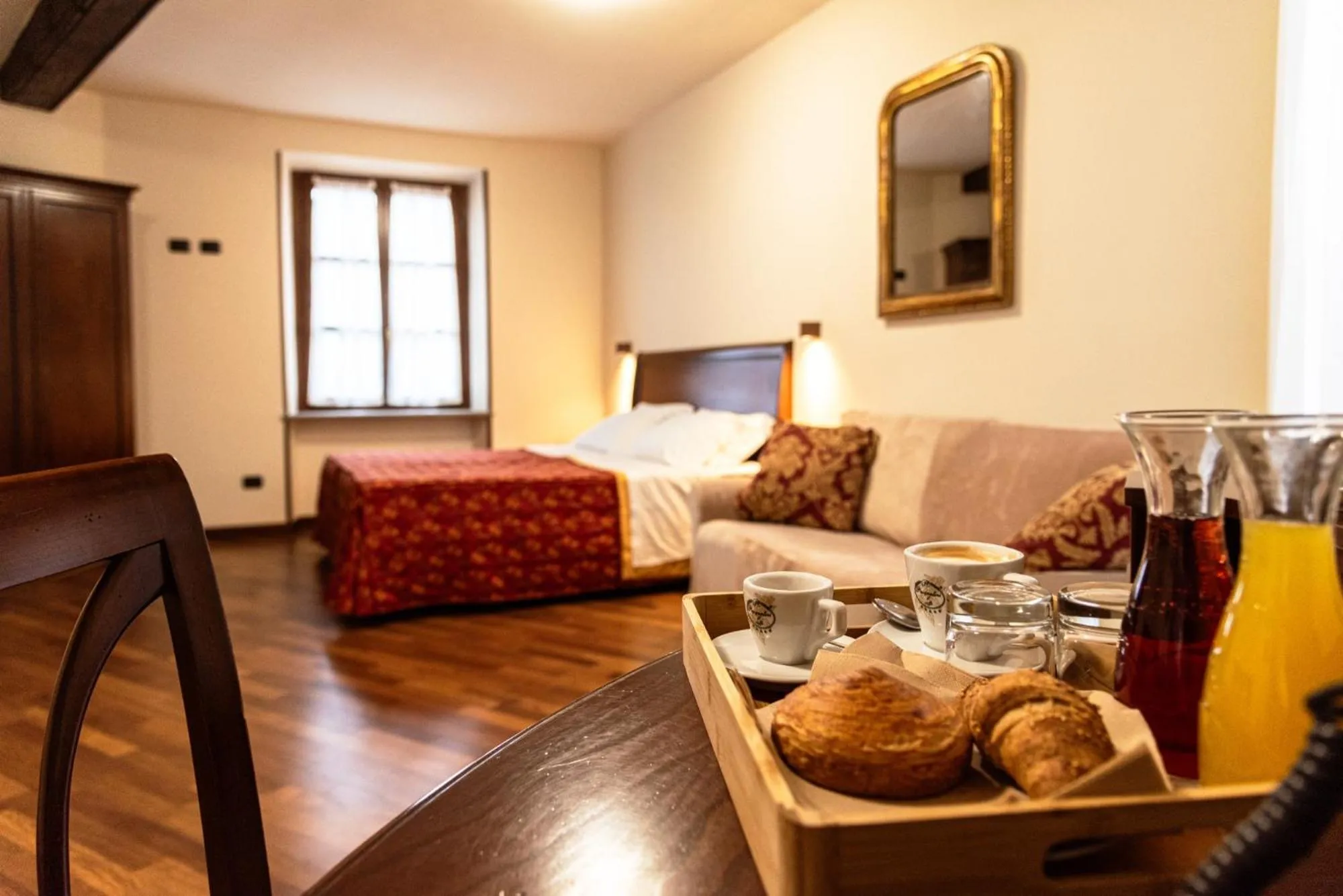 Food and drinks in Dimora San Secondo