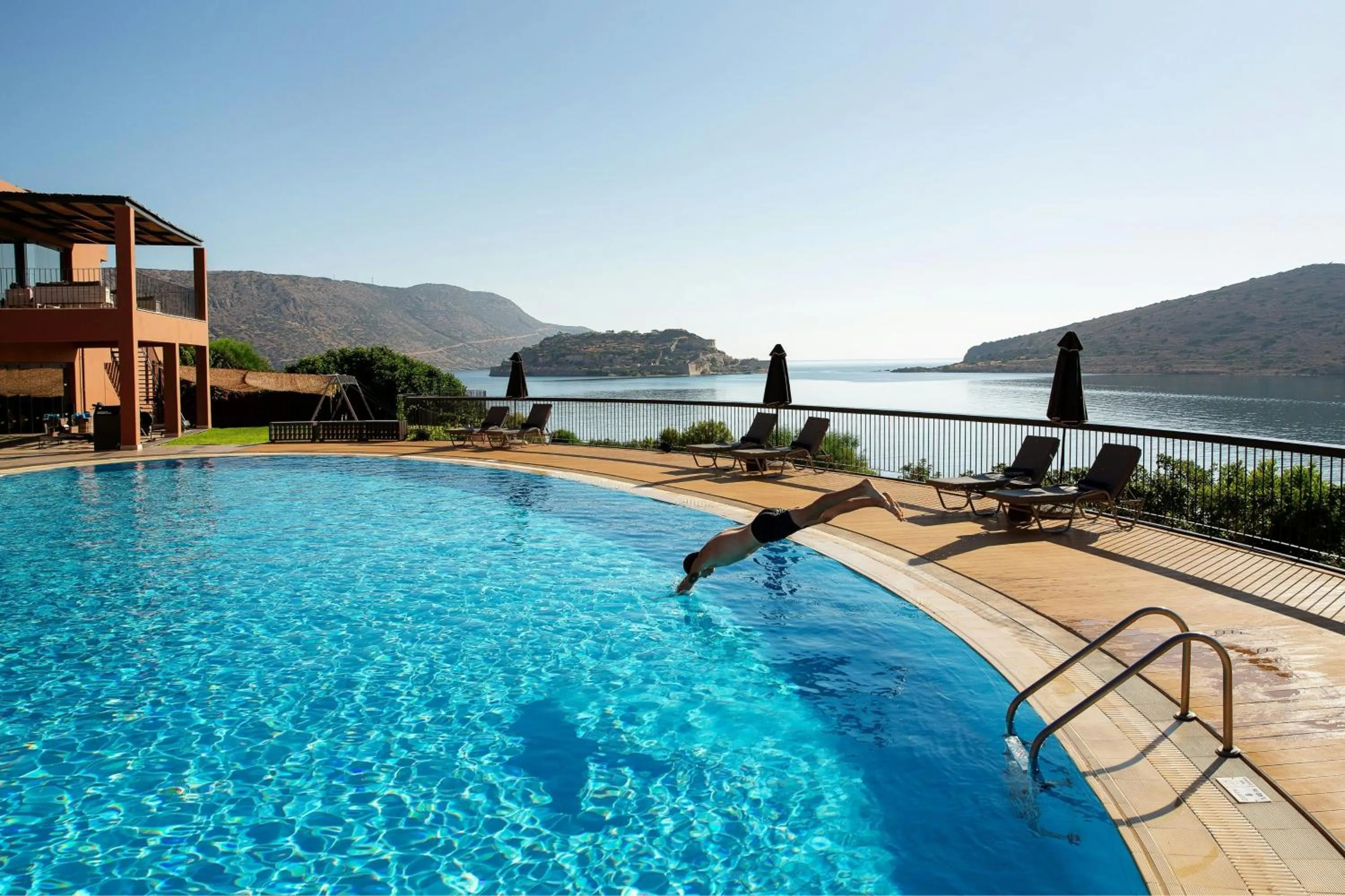 Swimming pool in Domes of Elounda, Autograph Collection