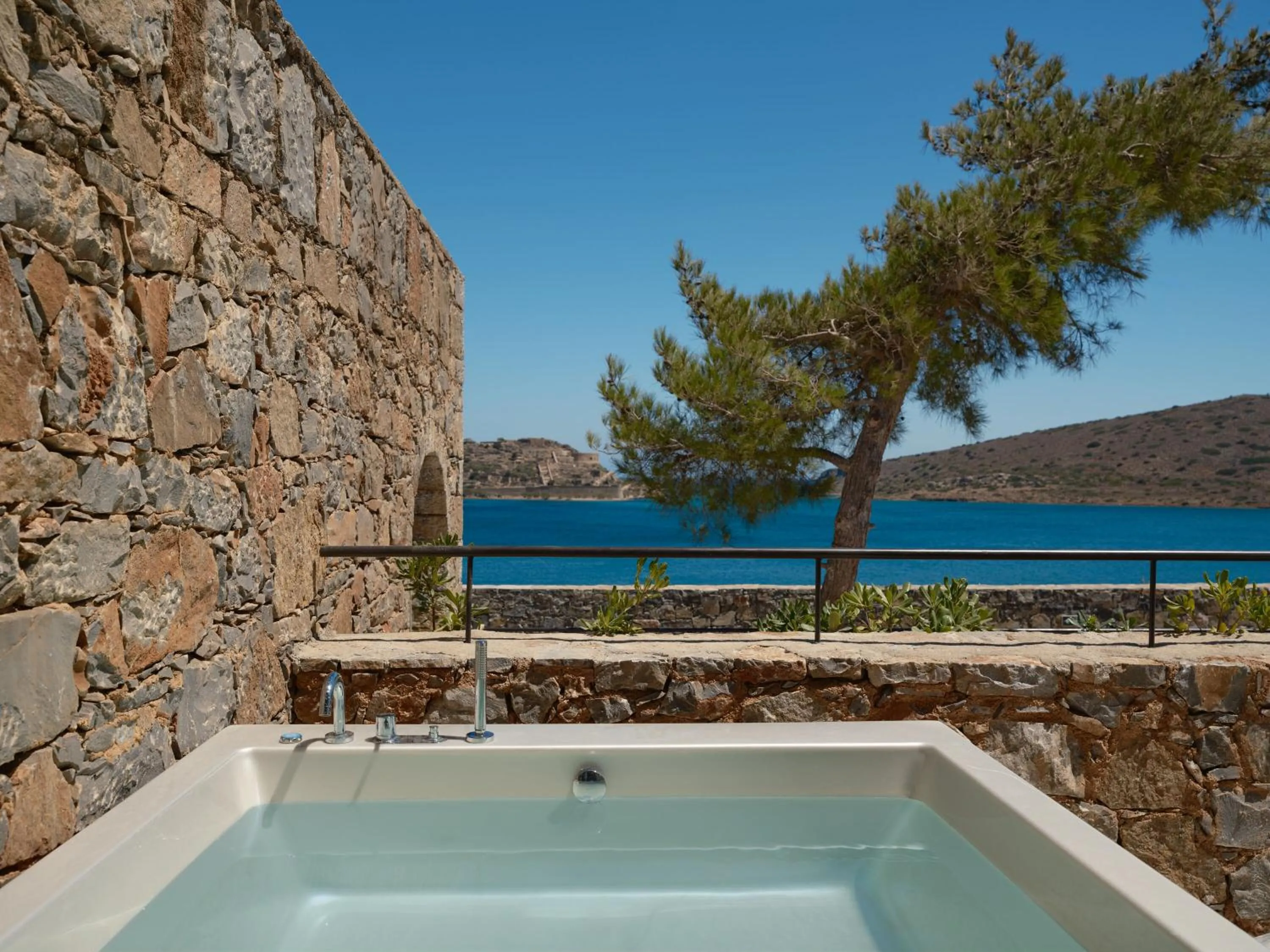 Hot Tub in Domes of Elounda, Autograph Collection
