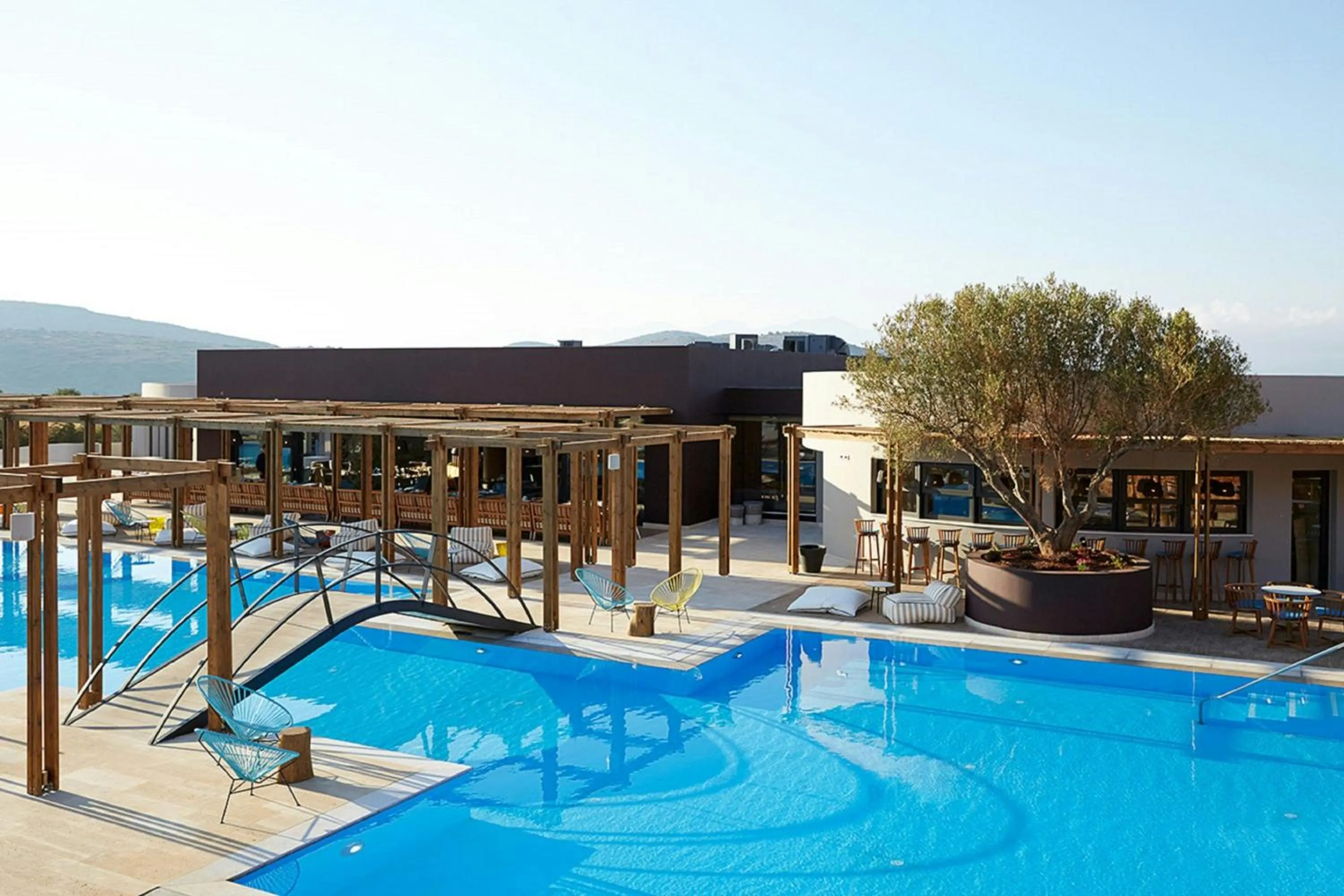 Swimming pool in Domes of Elounda, Autograph Collection
