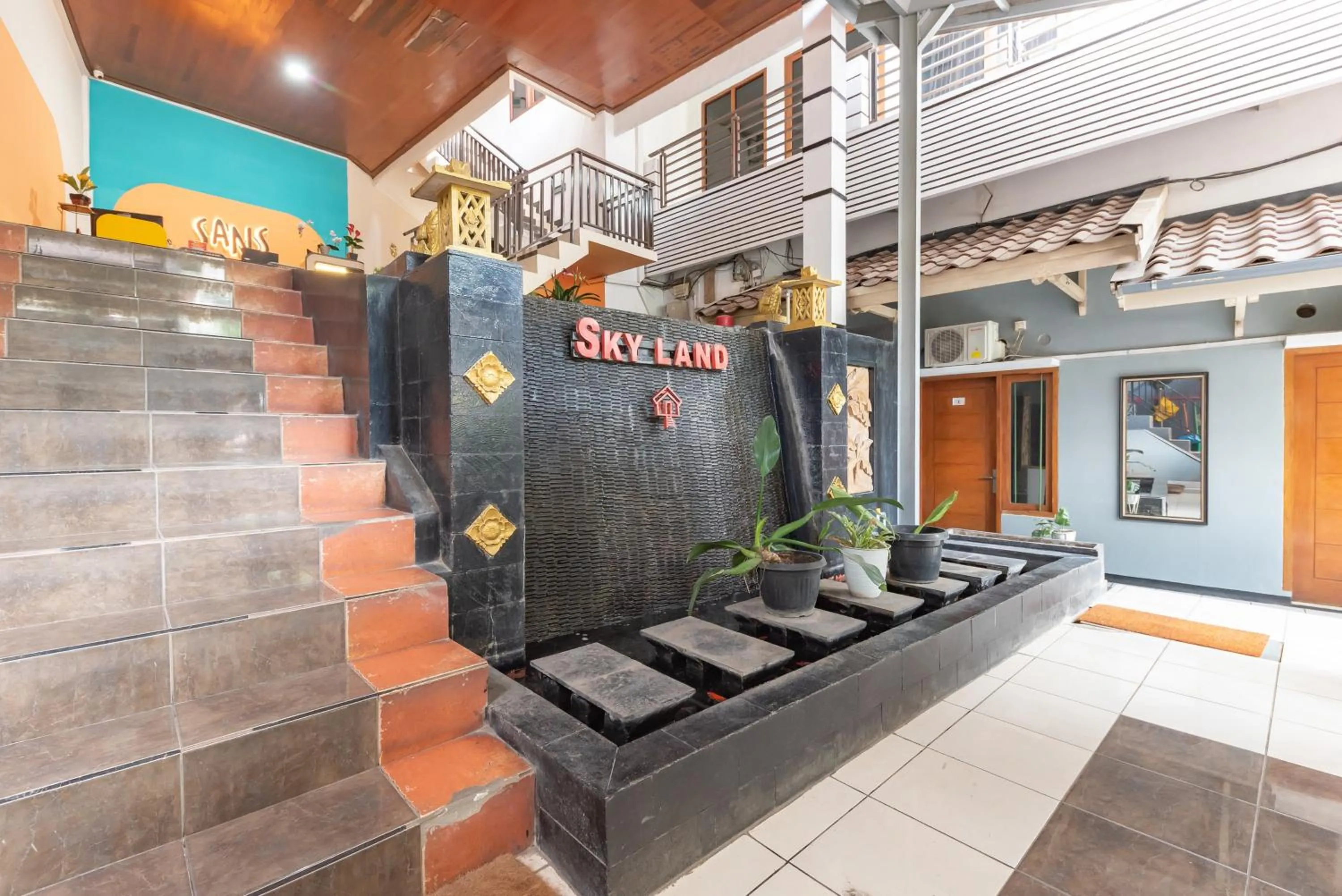 Property logo or sign in Sans Stay Skyland Pasteur Bandung