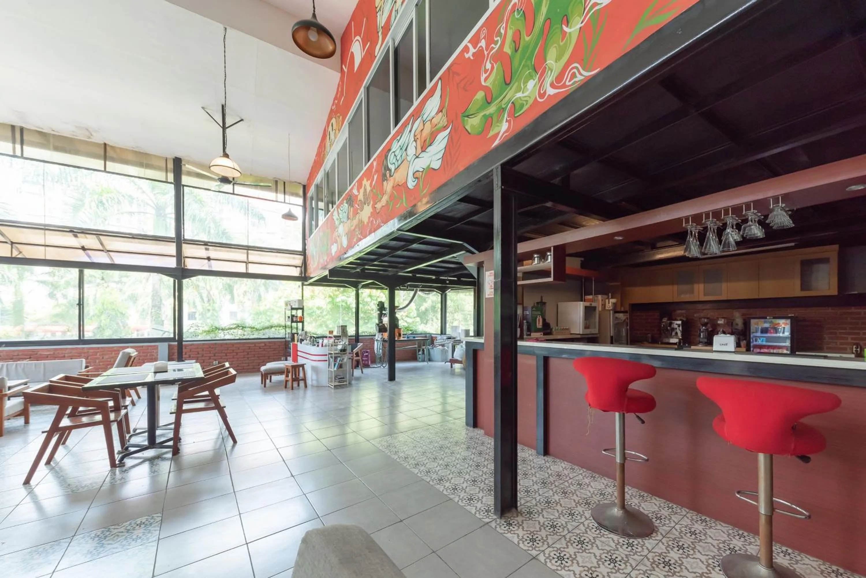 Restaurant/places to eat in Sans Stay Skyland Pasteur Bandung