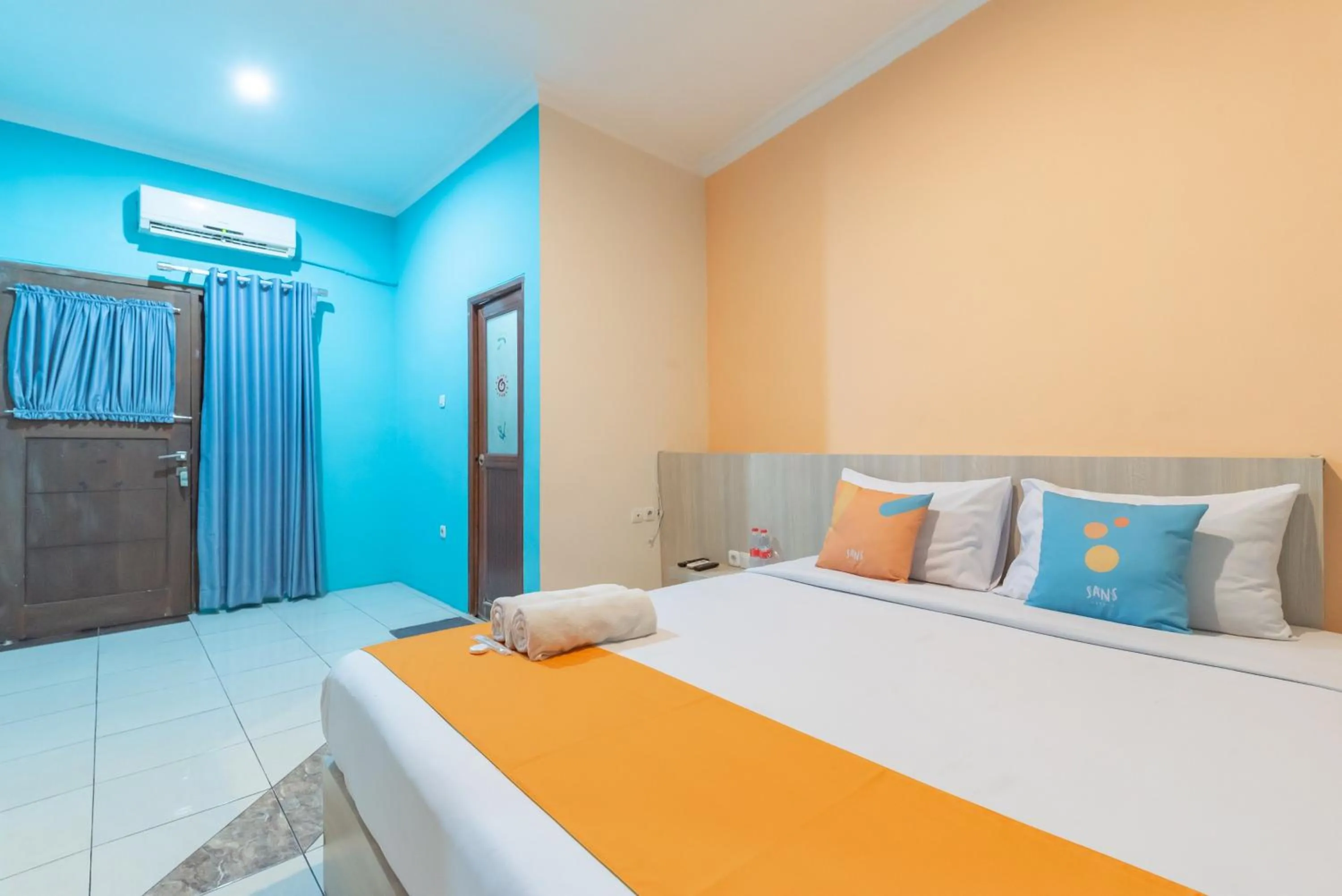 Bedroom, Bed in Sans Stay Skyland Pasteur Bandung
